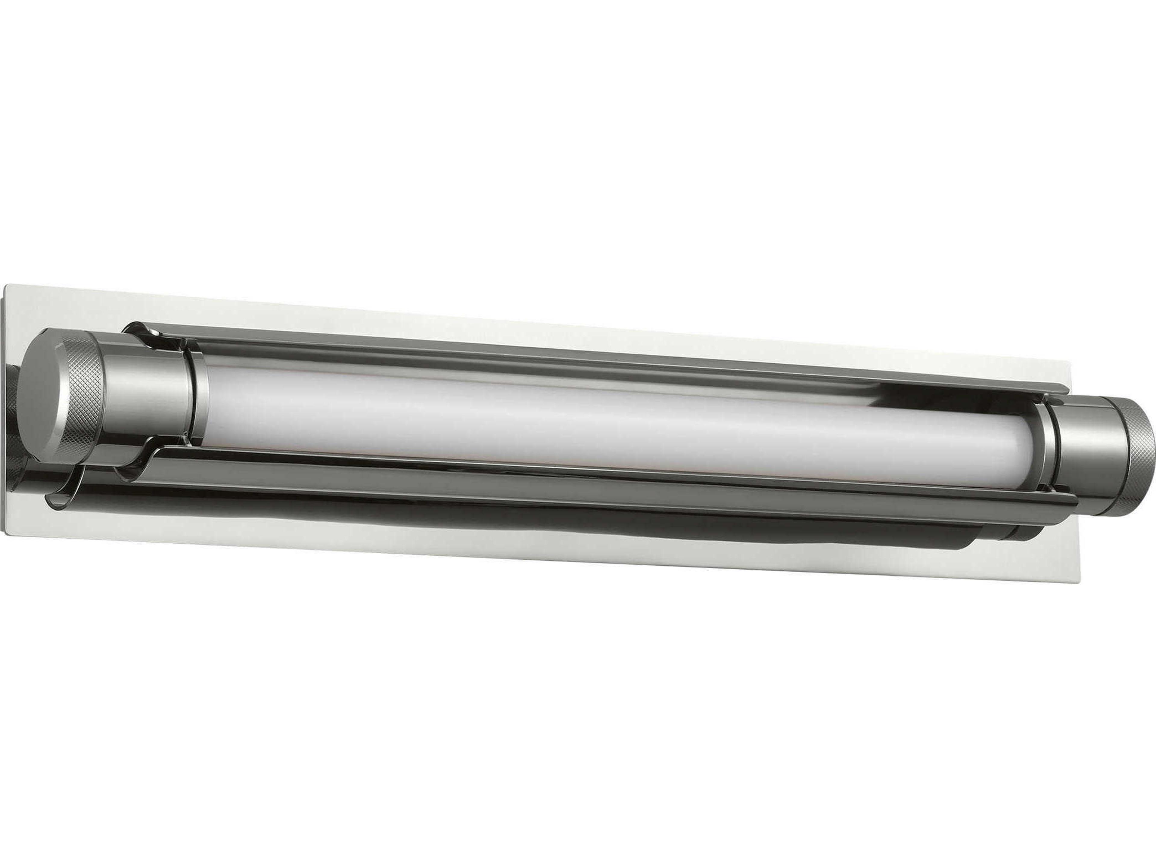 Visual Comfort Modern Capa 1-Light Polished Nickel Vanity Light