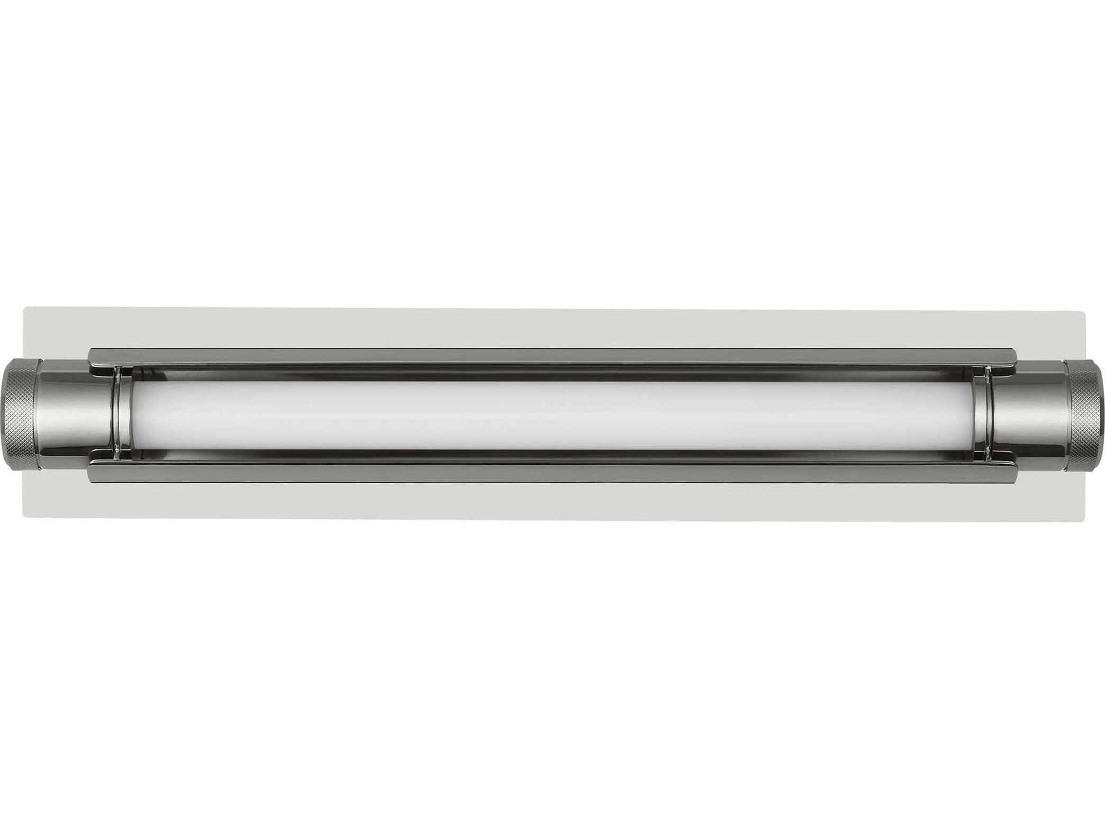 Visual Comfort Modern Capa 1-Light Polished Nickel Vanity Light