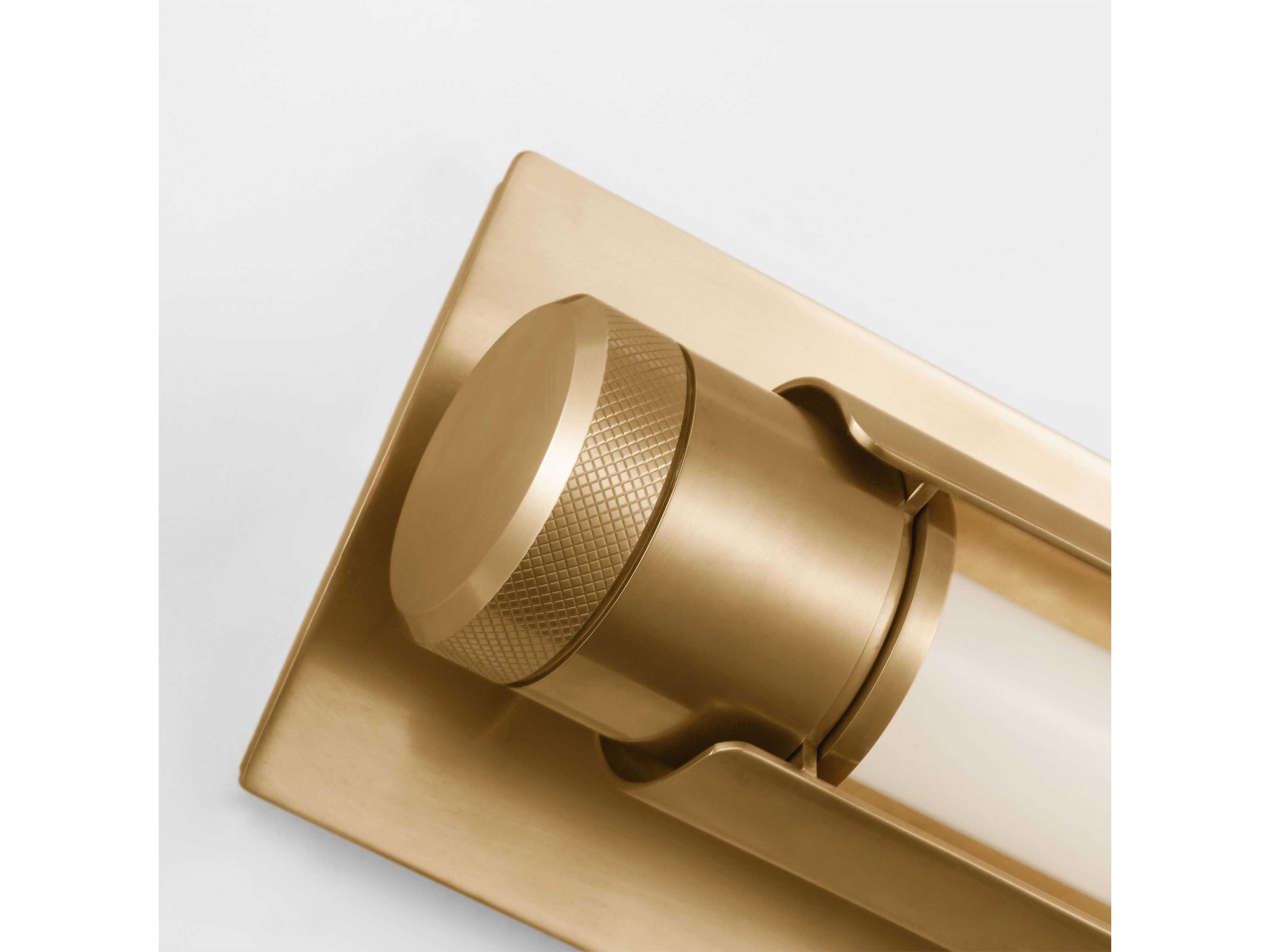 Visual Comfort Modern Capa 1-Light Hand Rubbed Antique Brass Vanity Light