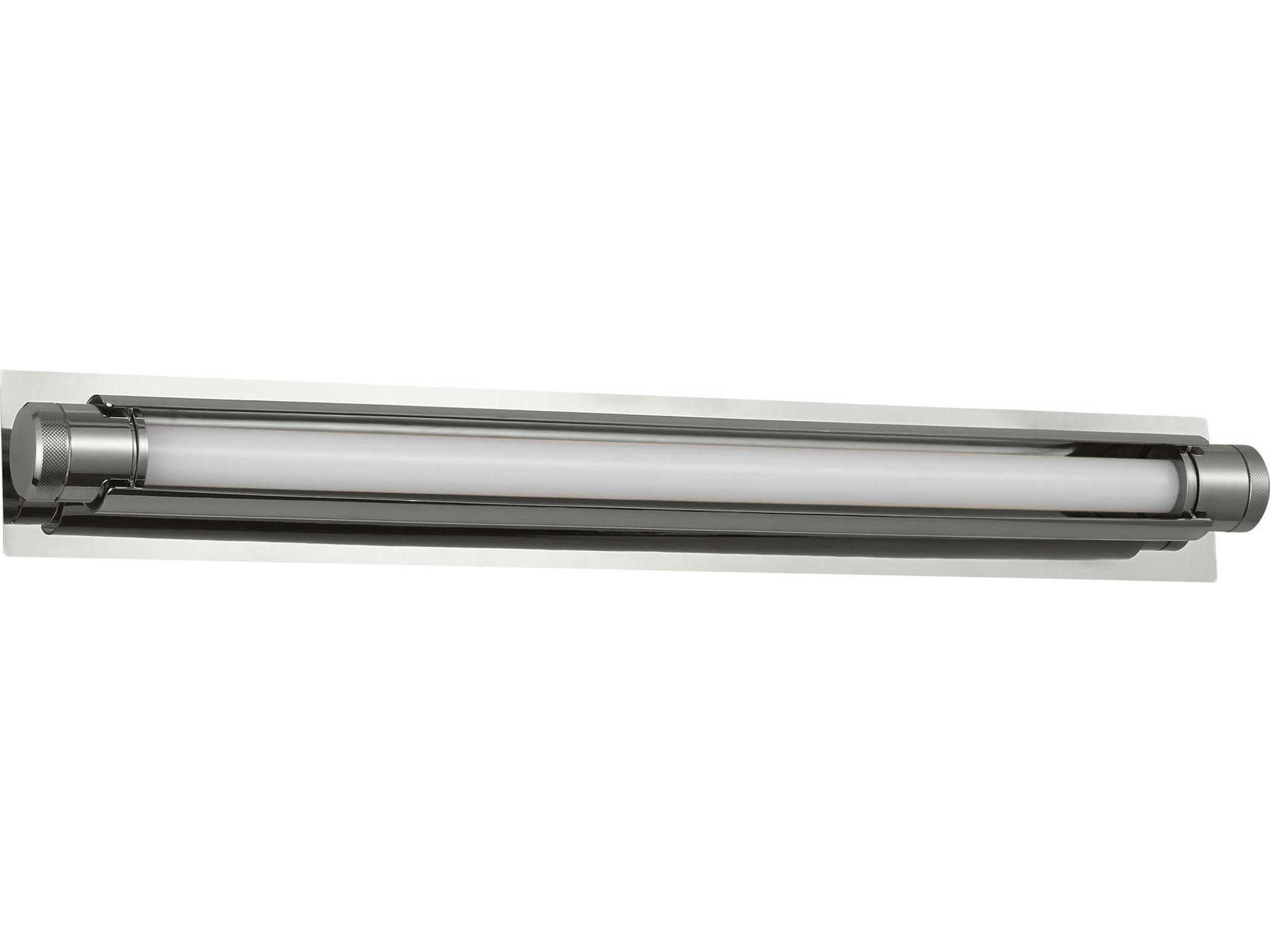 Visual Comfort Modern Capa 1-Light Polished Nickel Vanity Light
