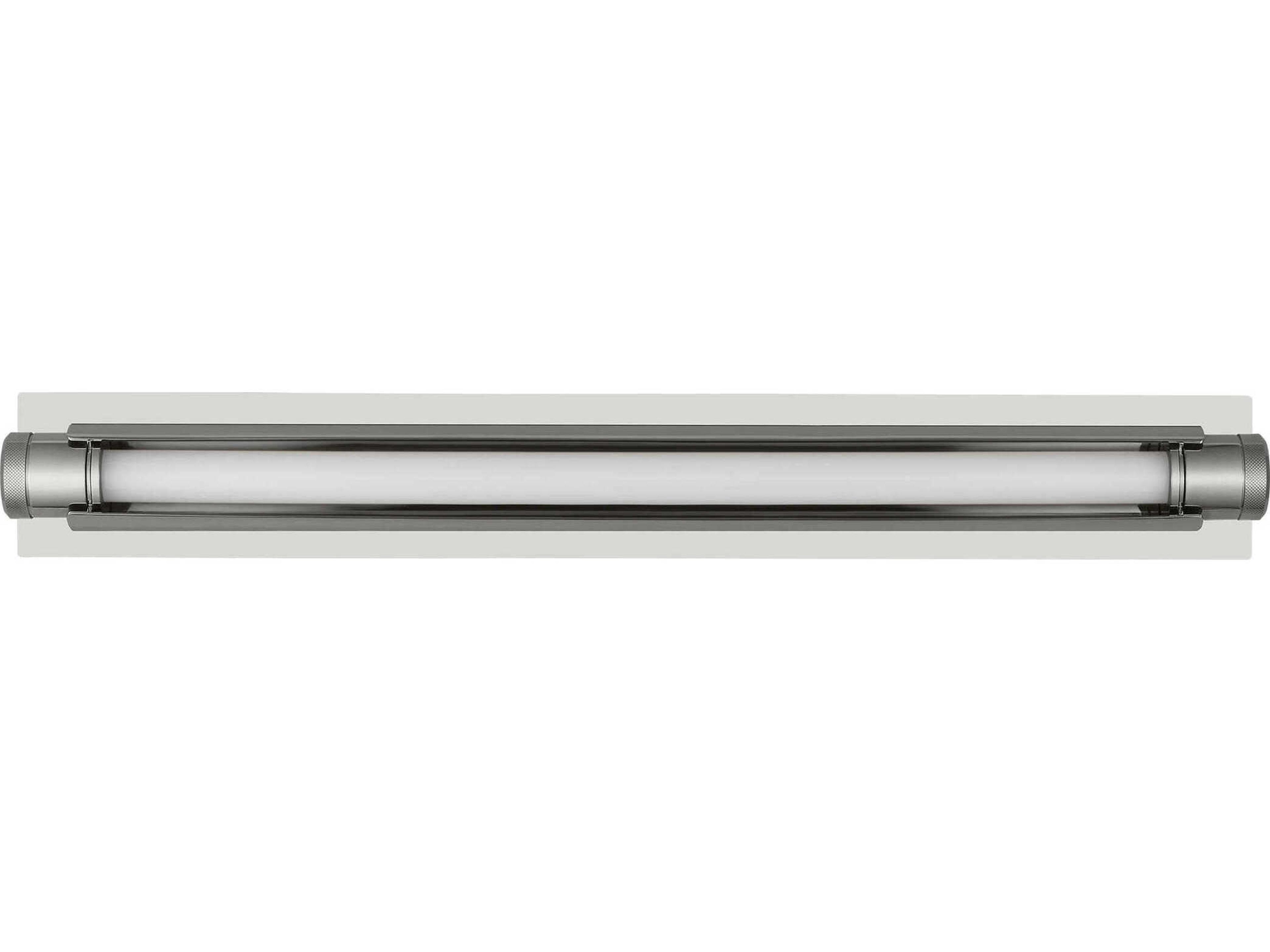 Visual Comfort Modern Capa 1-Light Polished Nickel Vanity Light