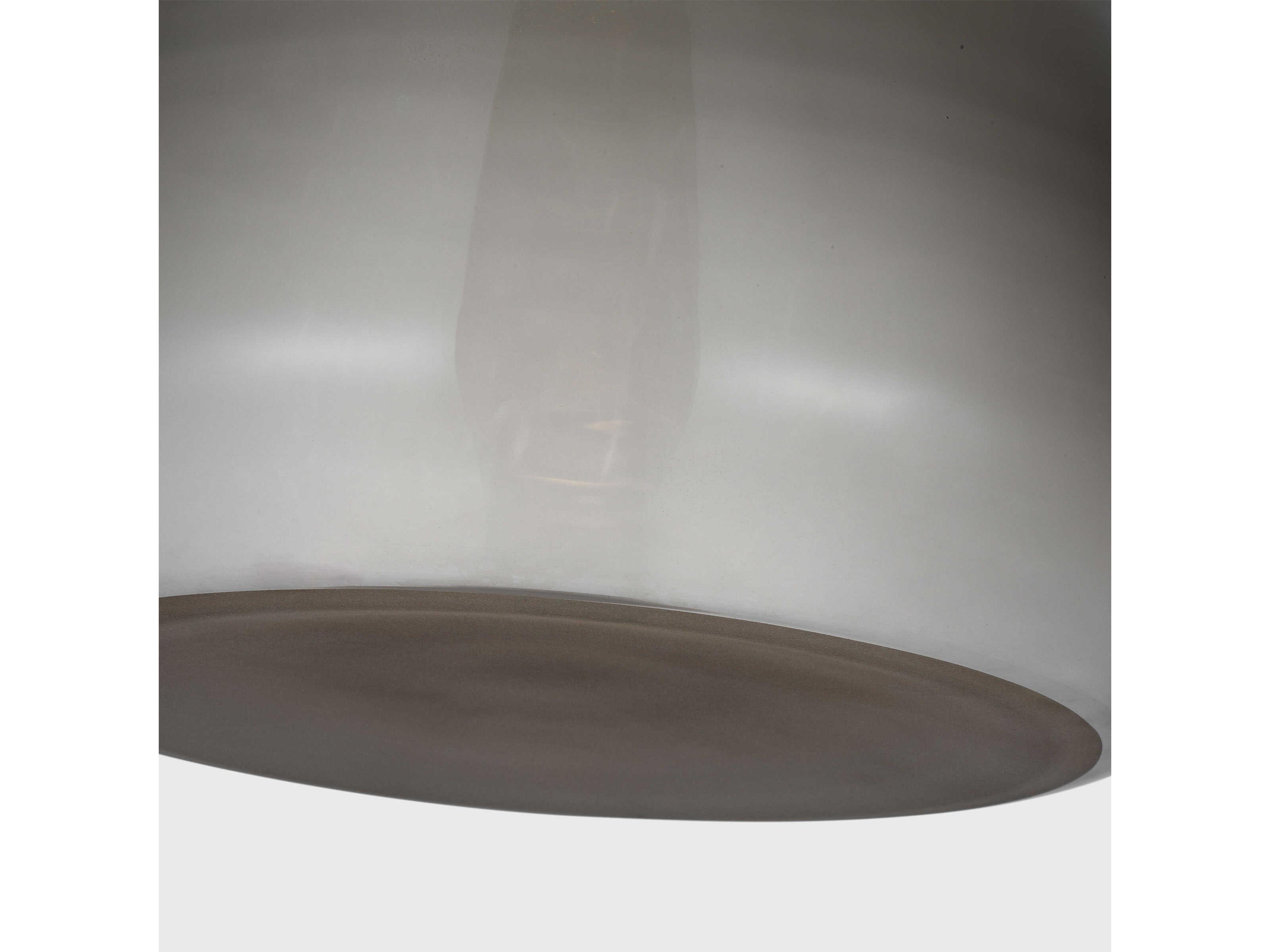 Visual Comfort Modern Morgan 1-Light Brass Mini Pendant