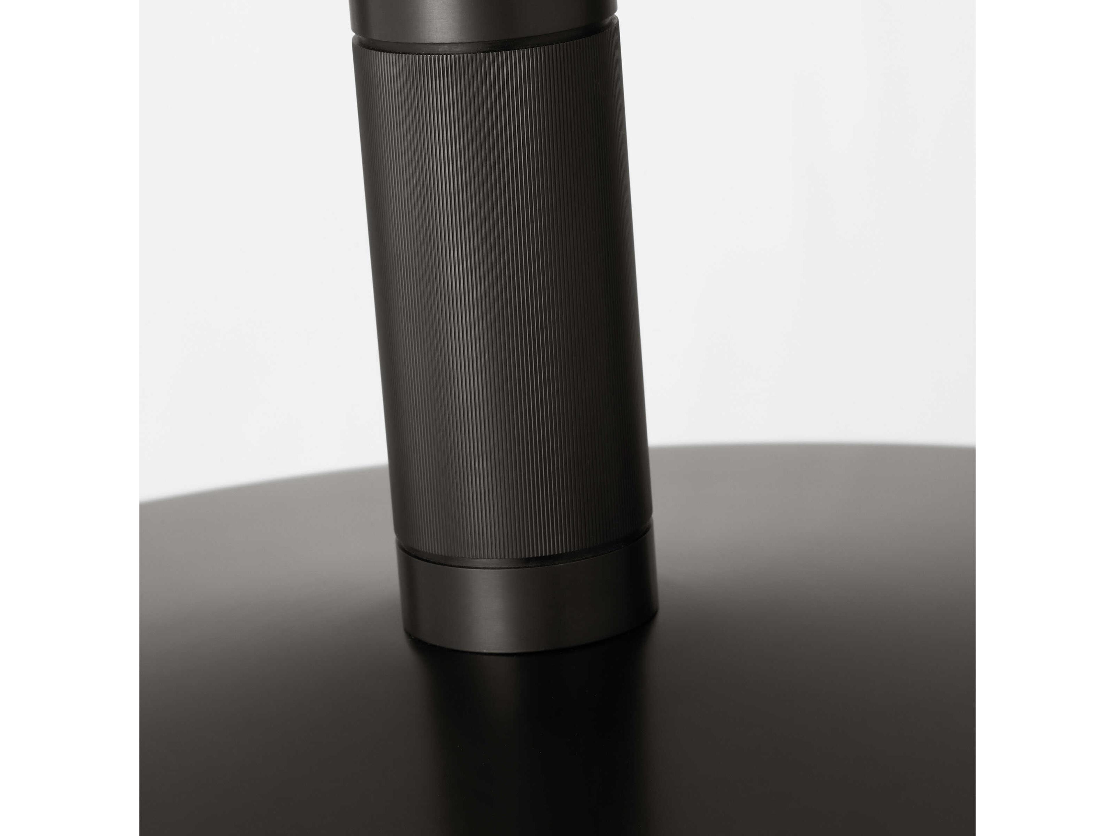 Visual Comfort Modern Saucer 1-Light Bronze Round Pendant