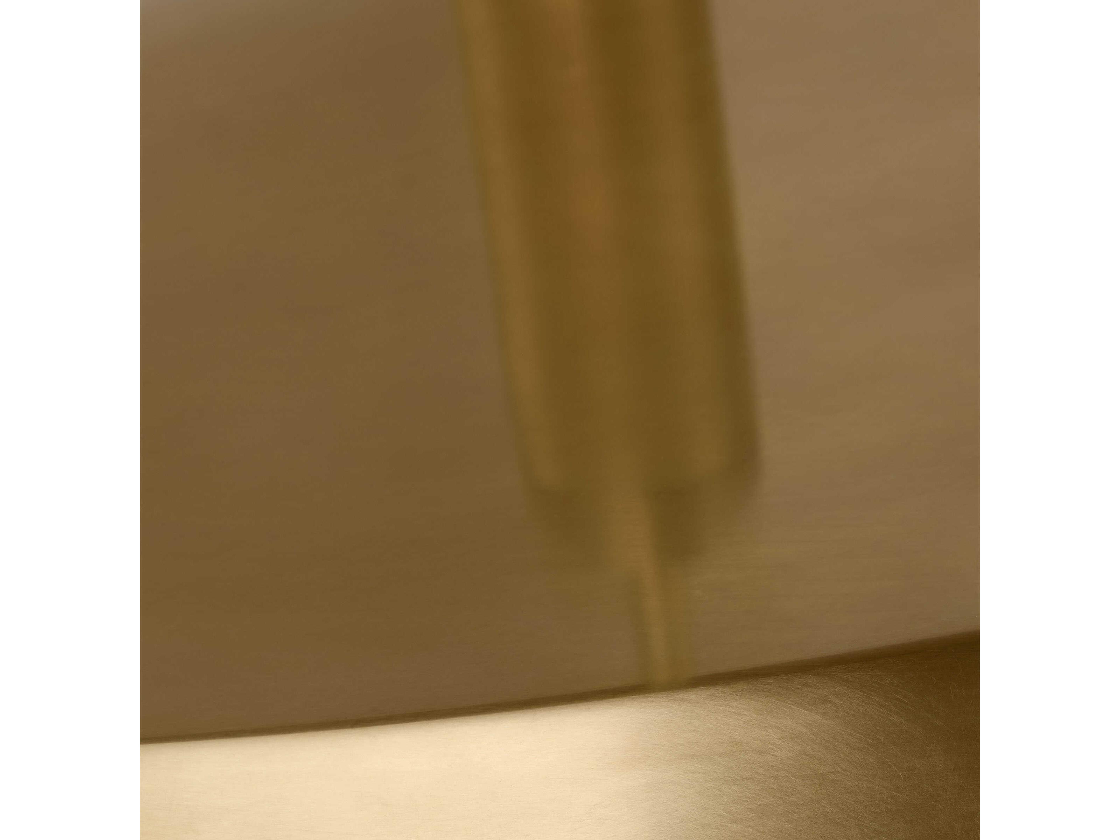 Visual Comfort Modern Saucer 1-Light Hand Rubbed Antique Brass Round Pendant