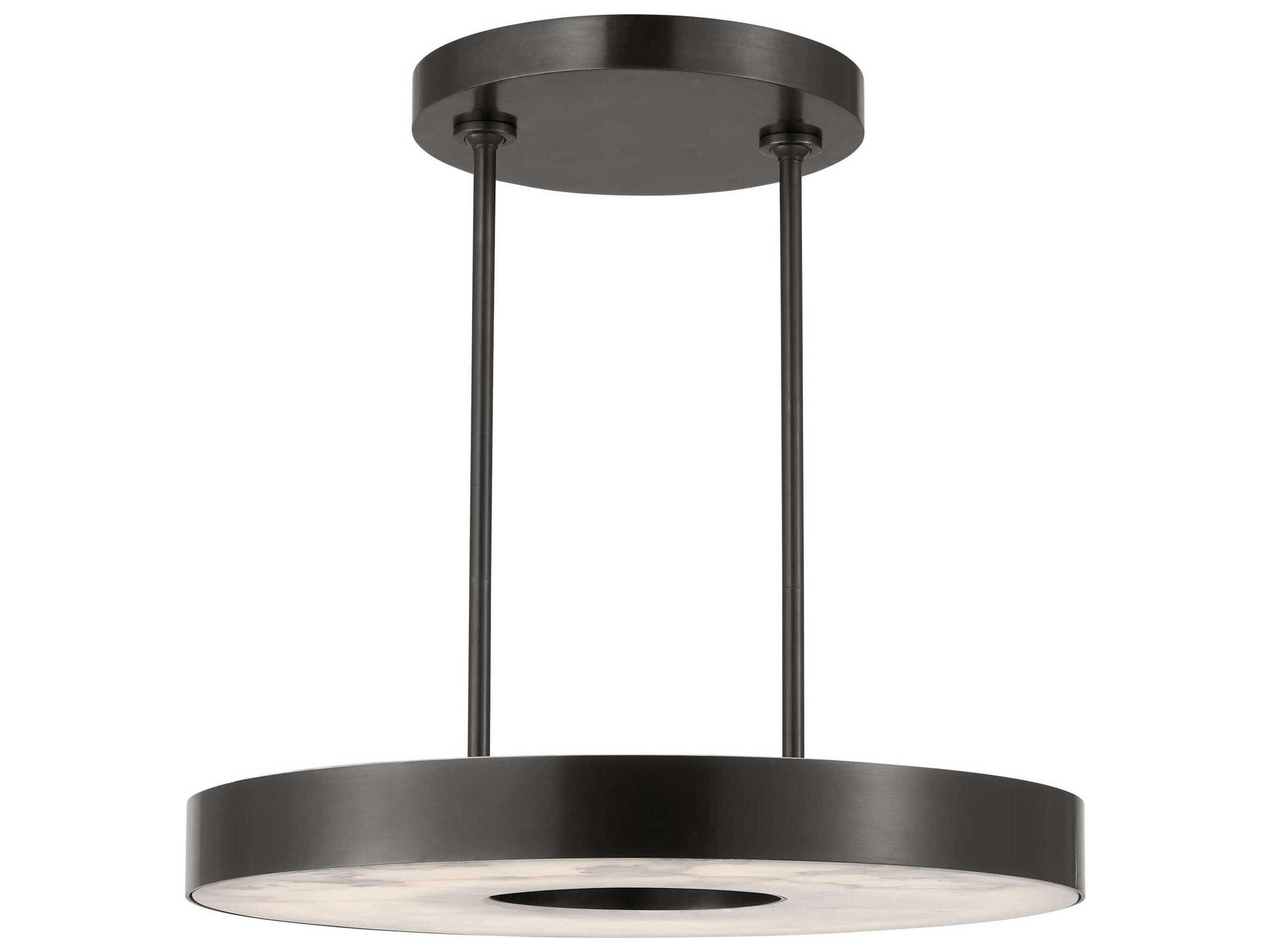 Wyllis 1-Light Bronze Round Pendant