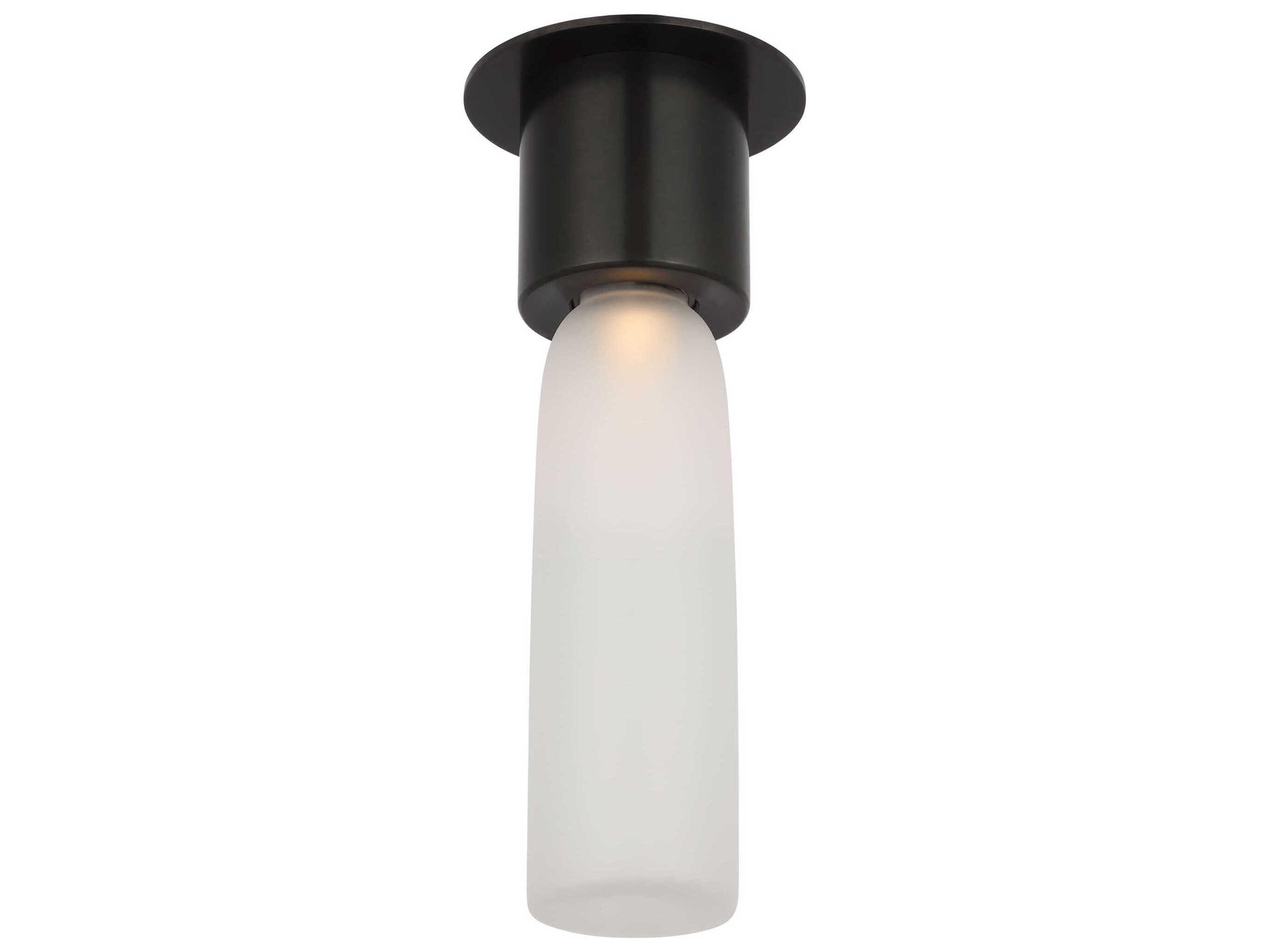 Volver 1-Light Bronze Flush Mount