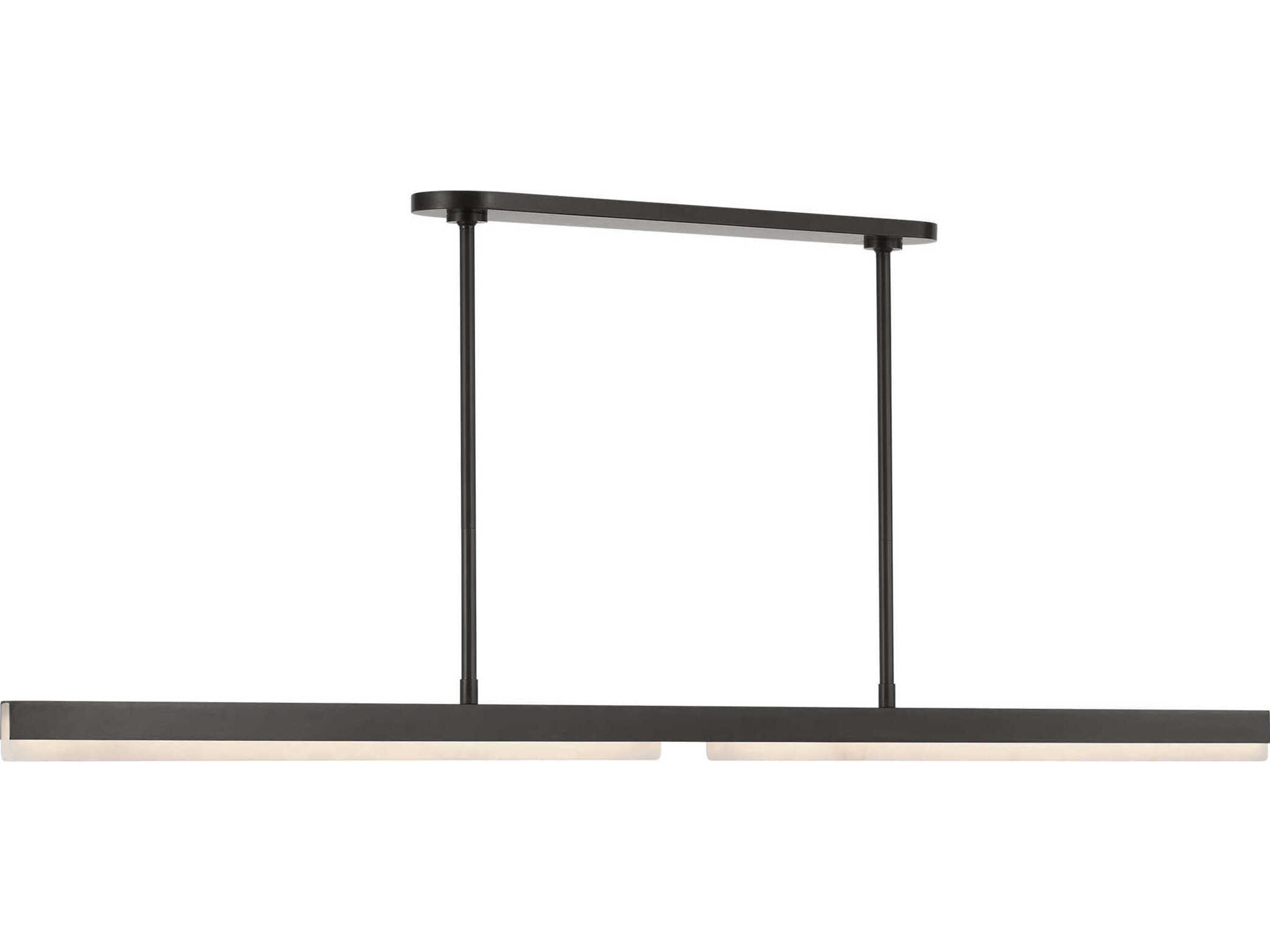 Linea 1-Light Bronze Linear Island Pendant