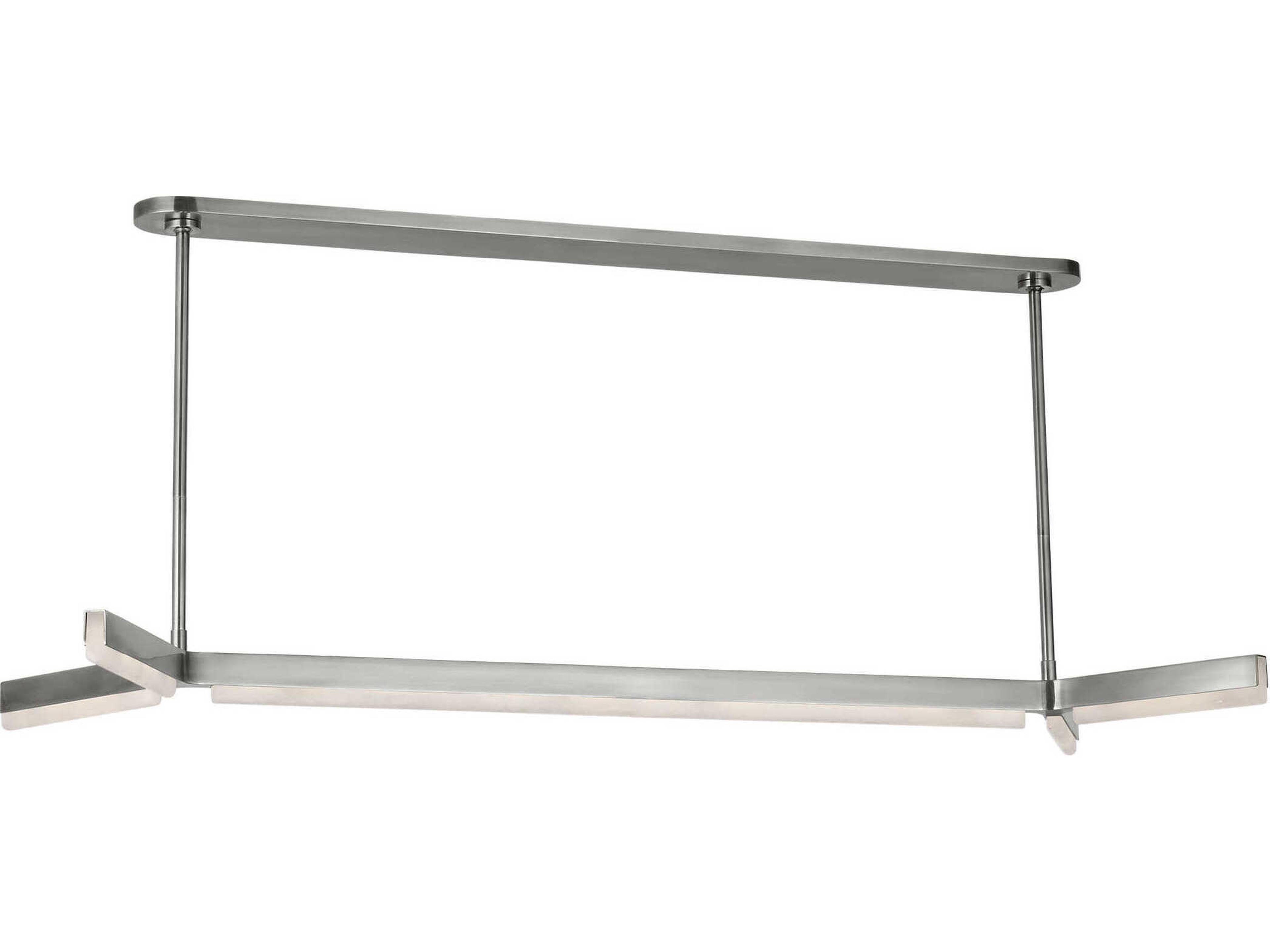 Linea 5-Light Antique Nickel Linear Island Pendant