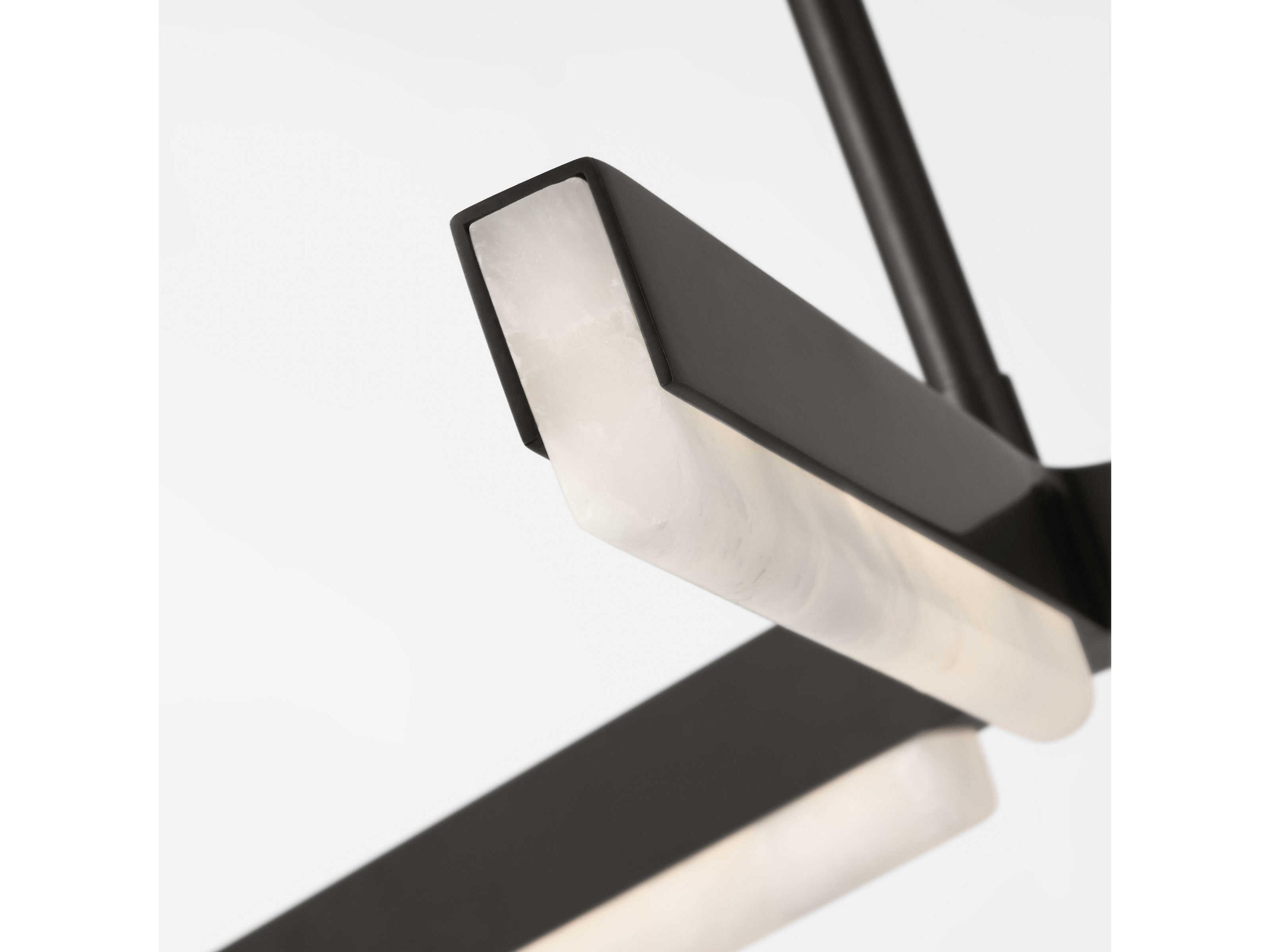 Visual Comfort Modern Linea 5-Light Bronze Linear Island Pendant