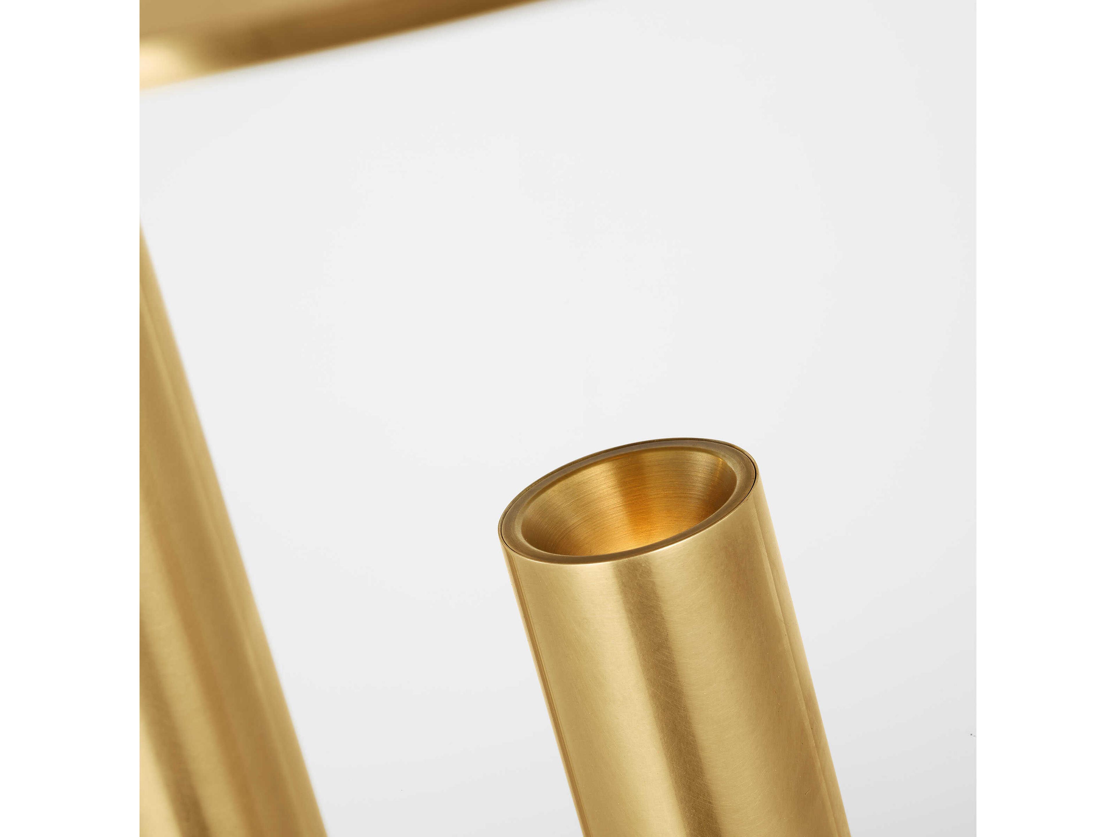 Visual Comfort Modern Fielle Natural Brass Table Lamp