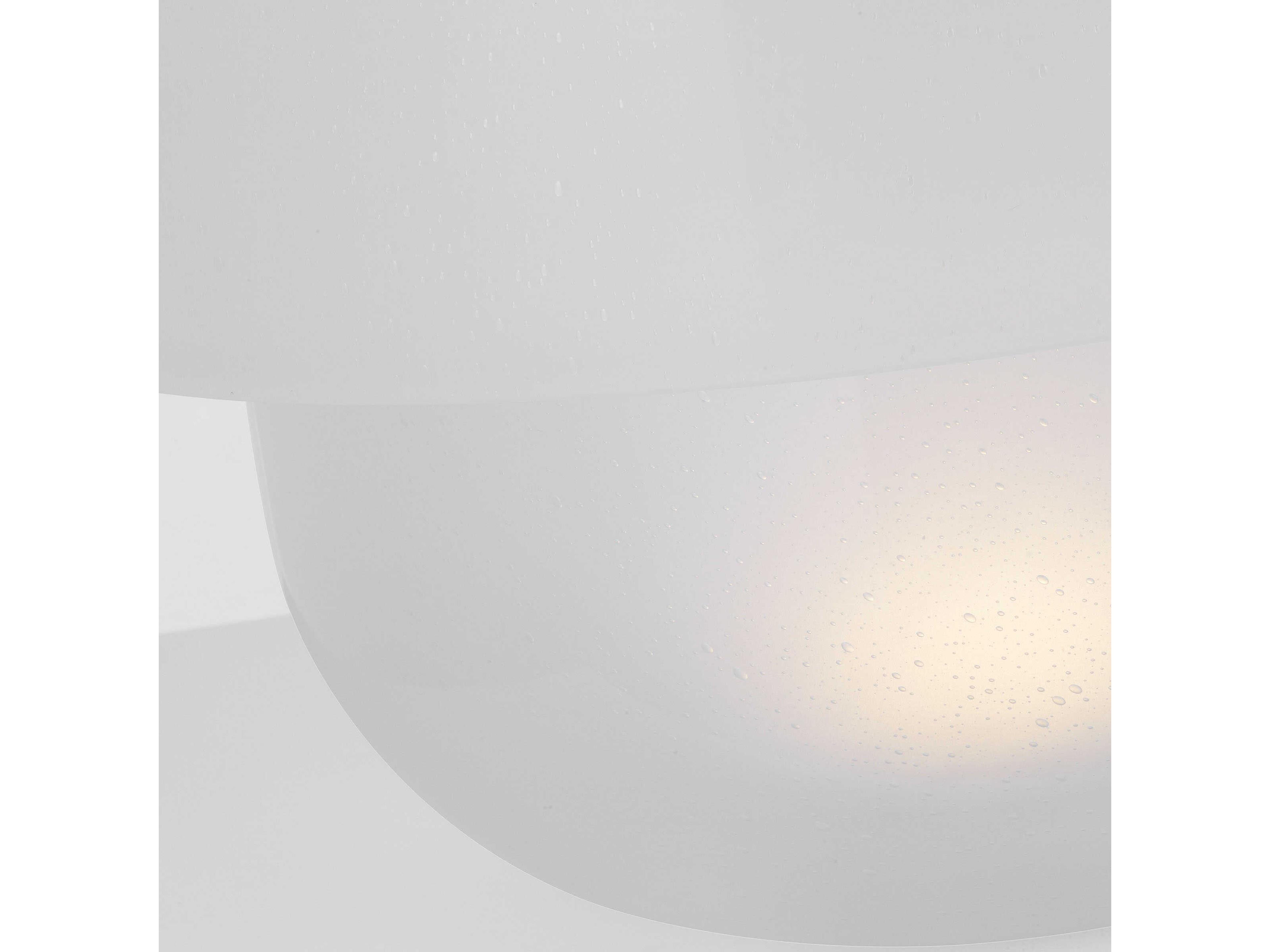 Visual Comfort Modern Bolete Hand Rubbed Antique Brass Seeded Cream Glass White Table Lamp