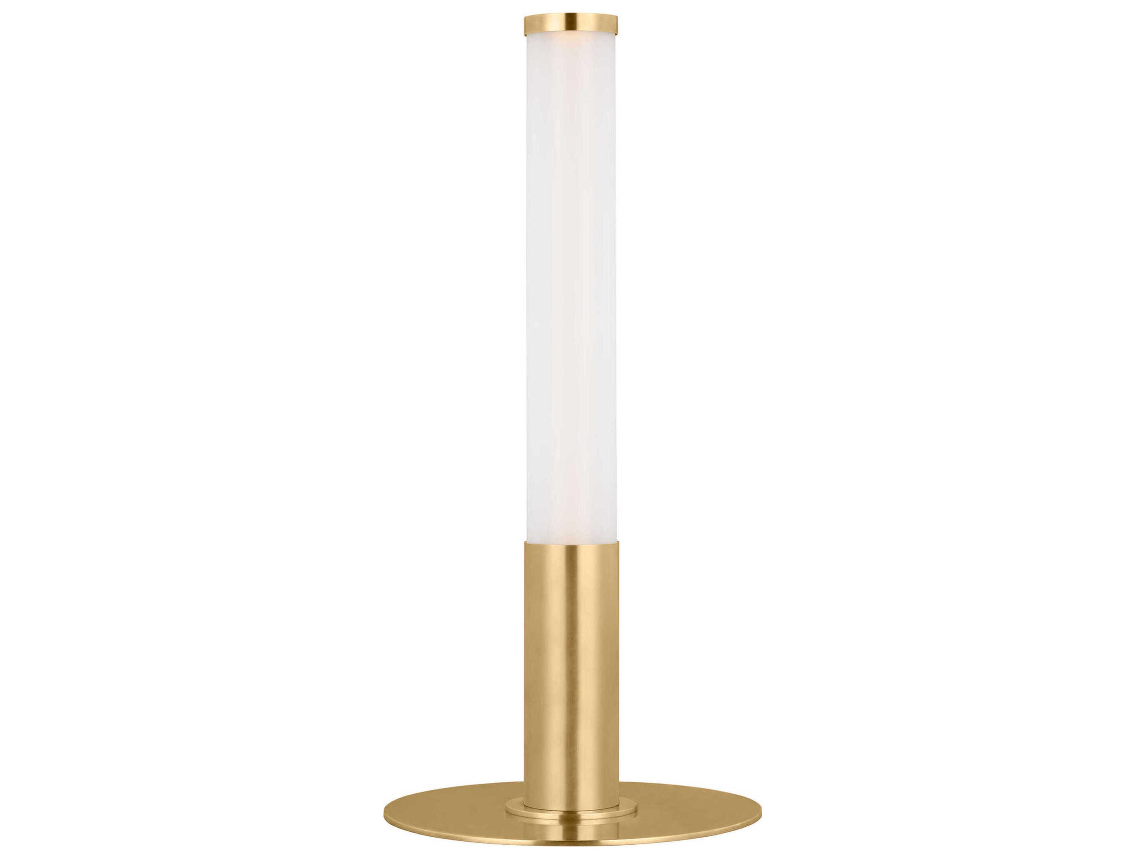 Visual Comfort Modern Miguel Hand Rubbed Antique Brass Table Lamp