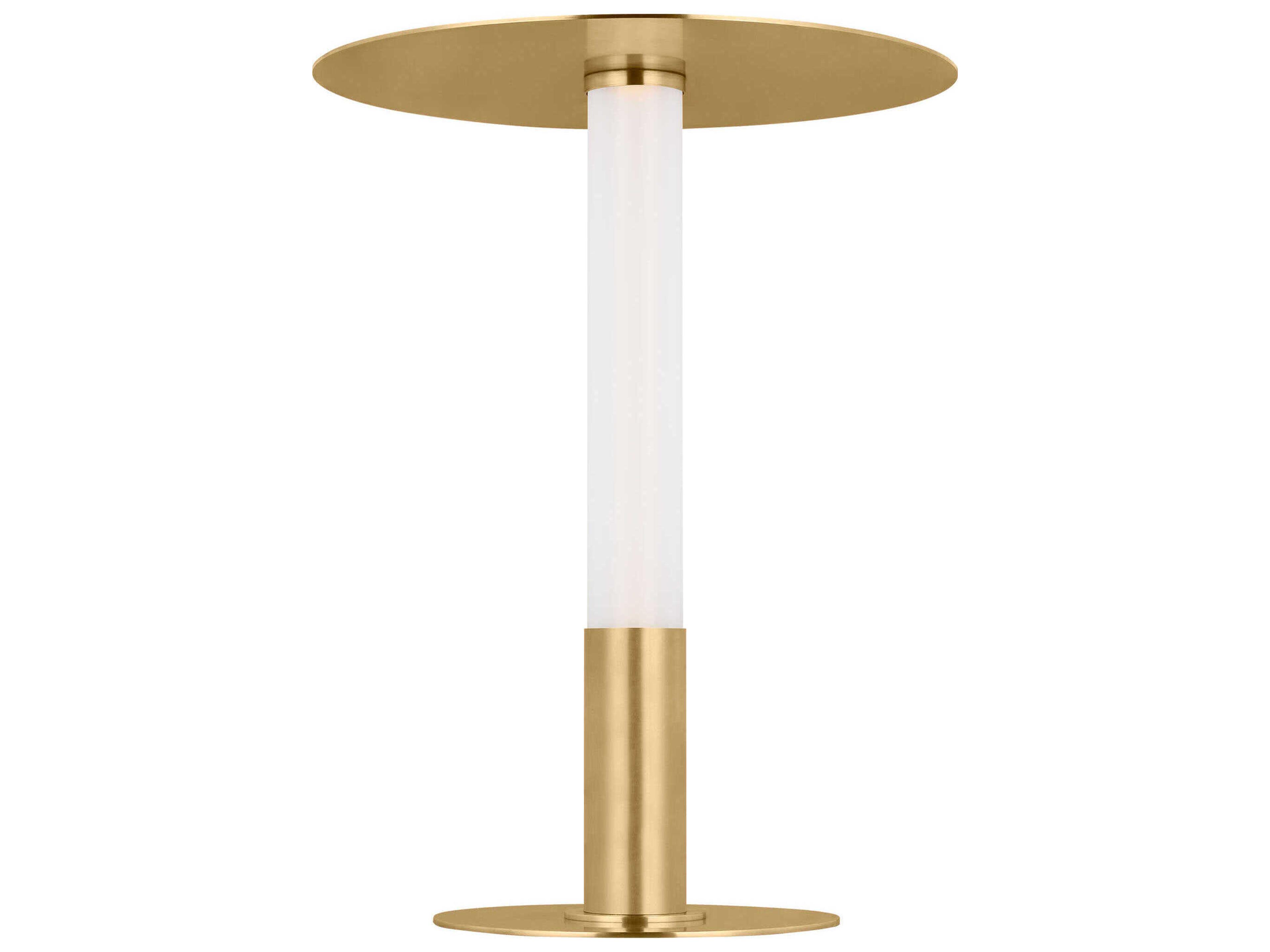 Visual Comfort Modern Miguel Hand Rubbed Antique Brass Table Lamp