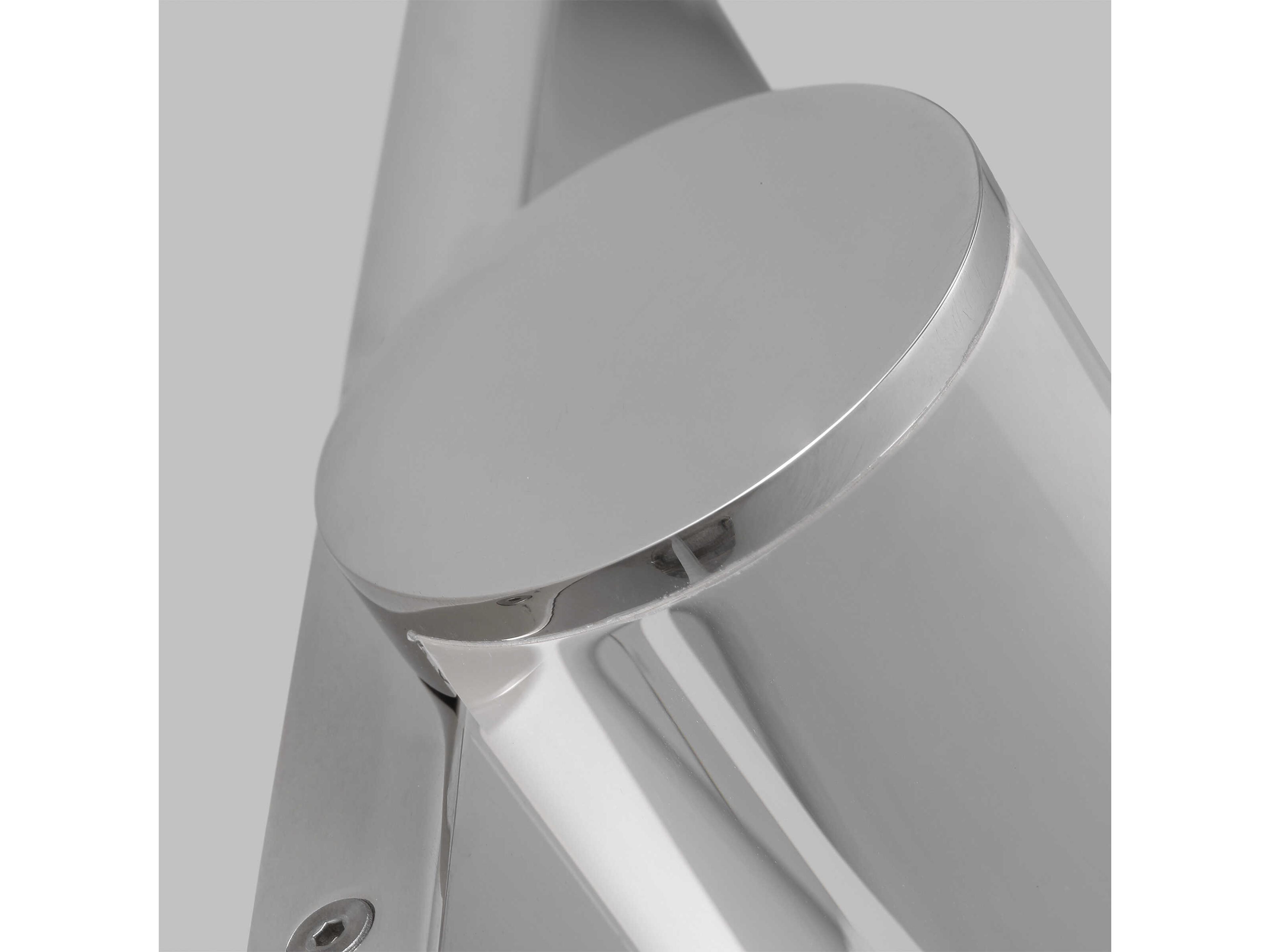 Visual Comfort Modern Esfera 1-Light Polished Nickel Wall Sconce