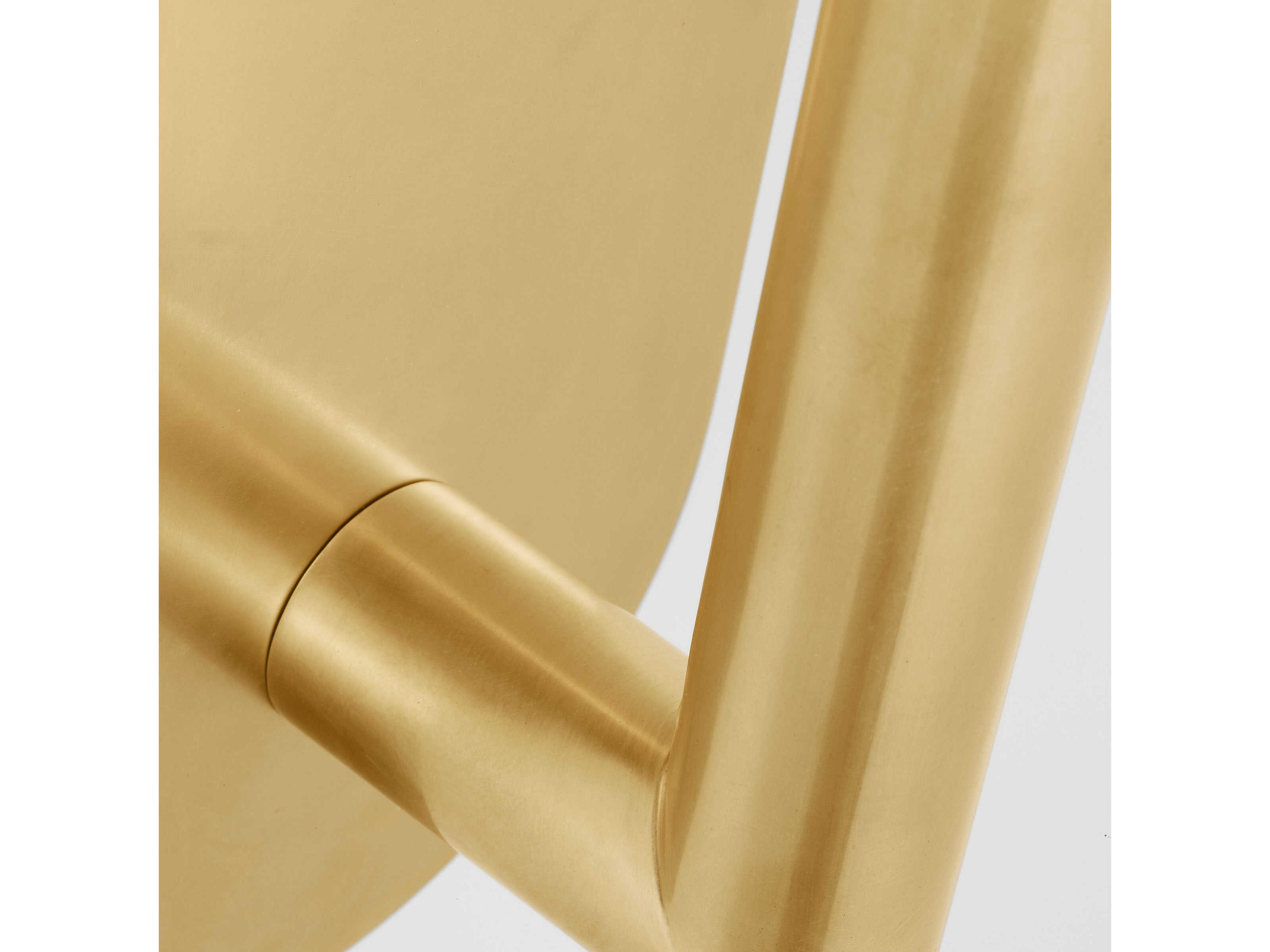 Visual Comfort Modern Fielle 1-Light Natural Brass Wall Sconce