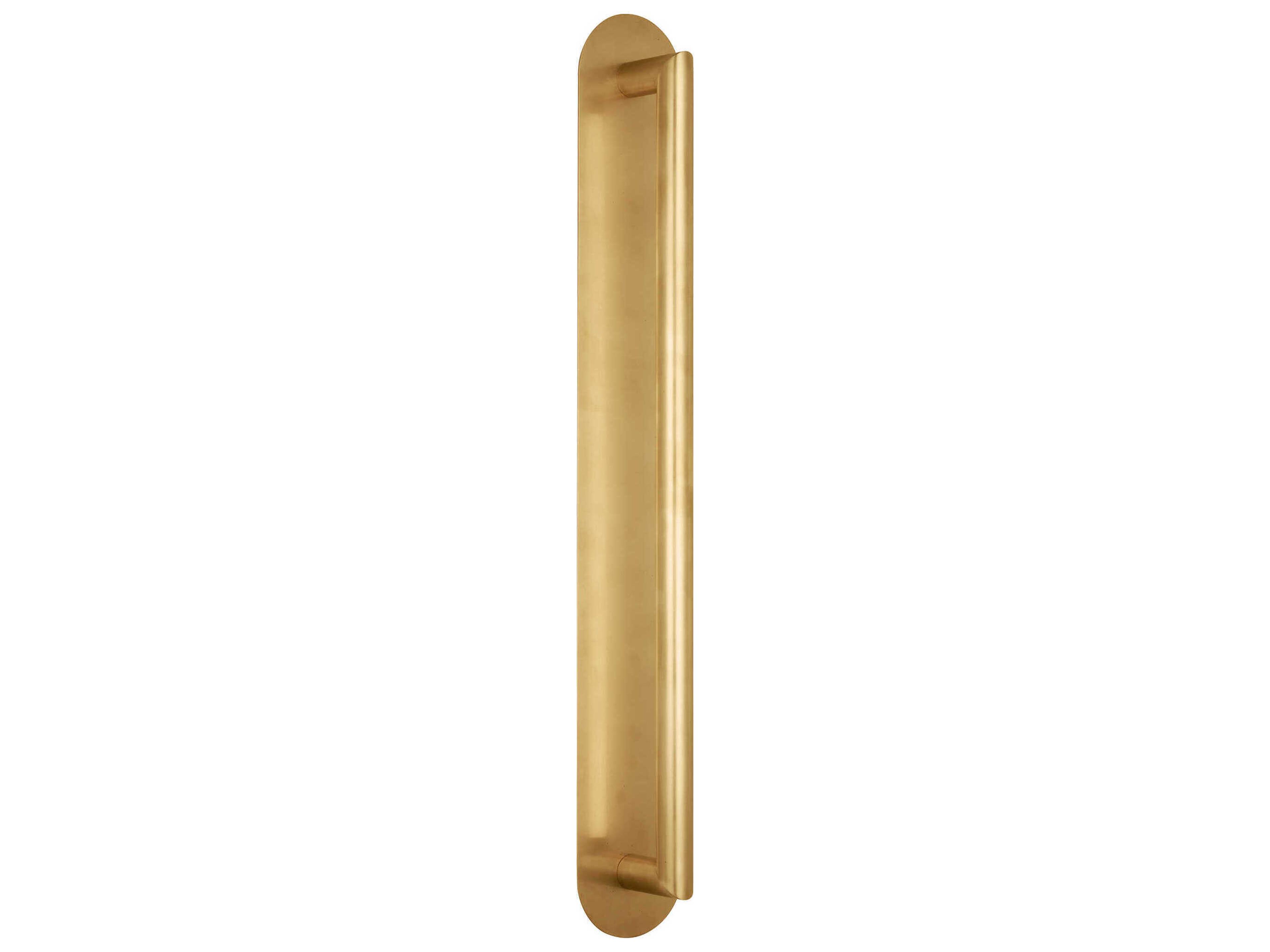 Visual Comfort Modern Fielle 1-Light Natural Brass Wall Sconce