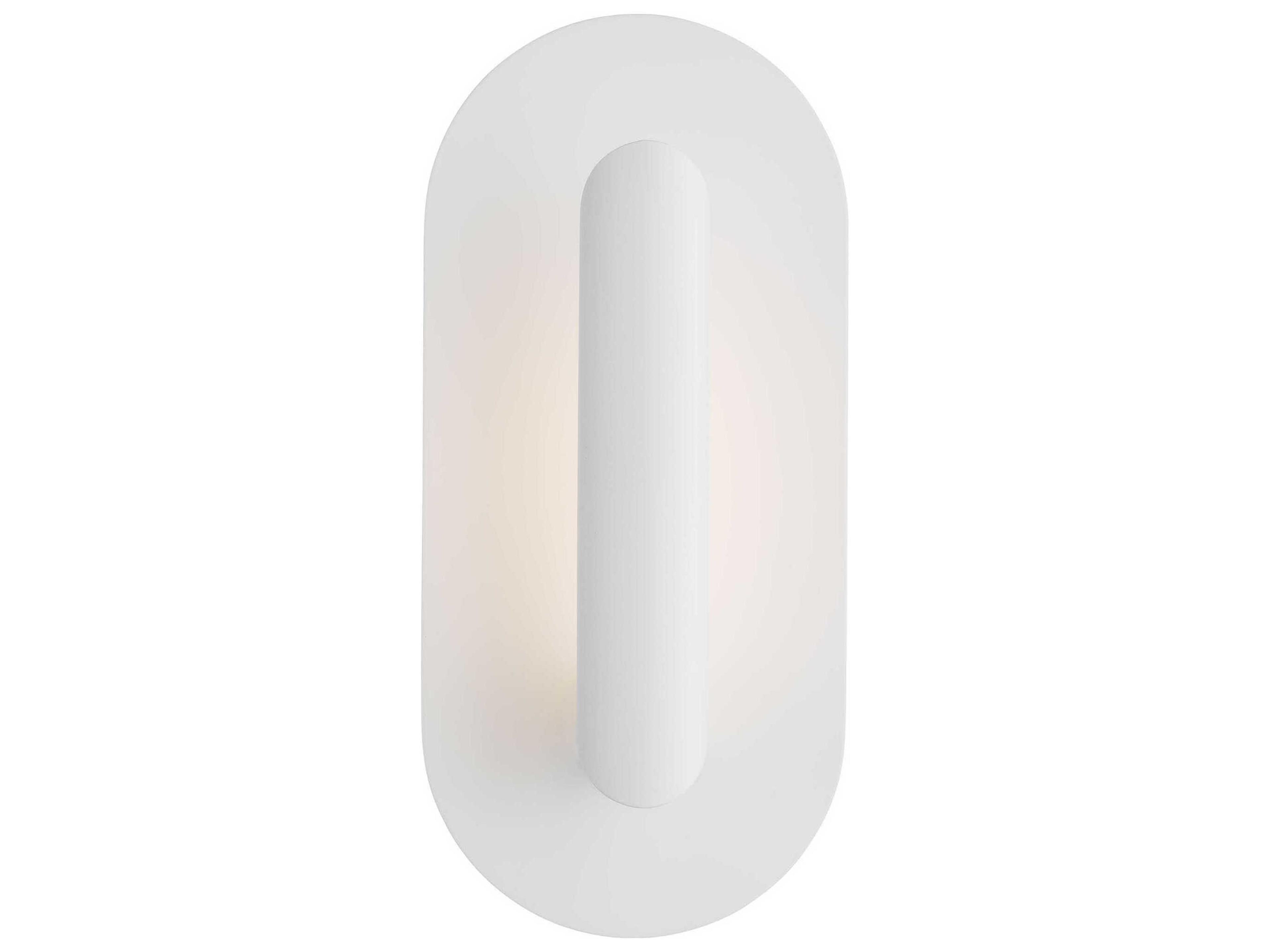 Visual Comfort Modern Fielle 1-Light Soft White Wall Sconce
