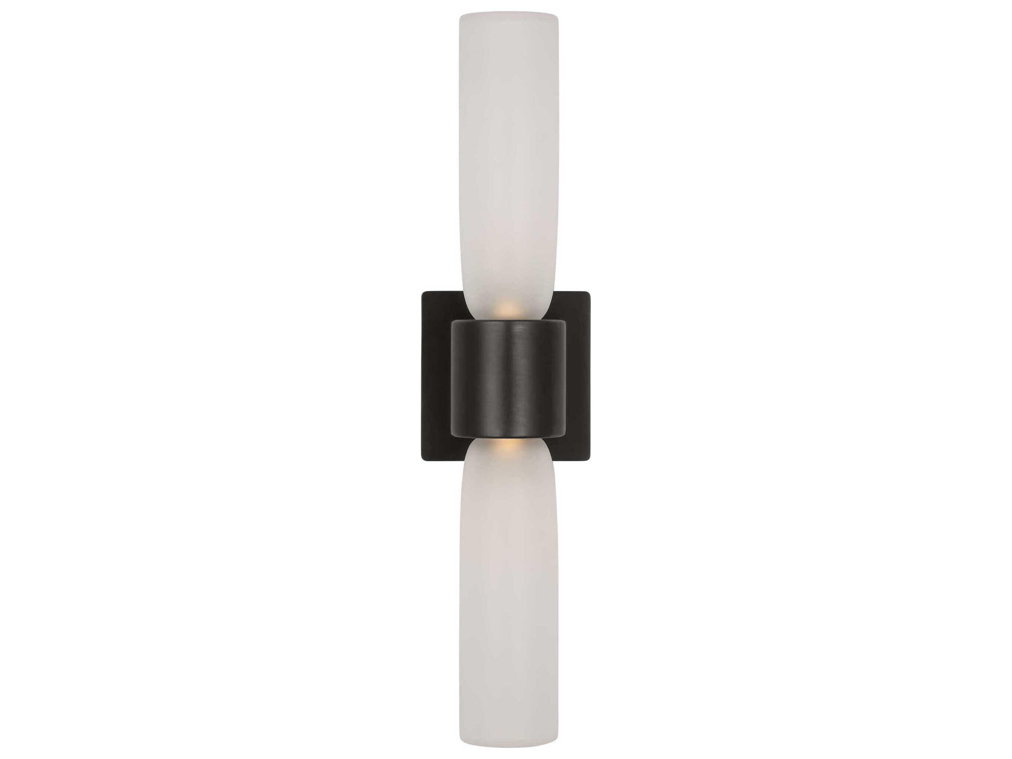 Visual Comfort Modern Volver 2-Light Bronze Wall Sconce