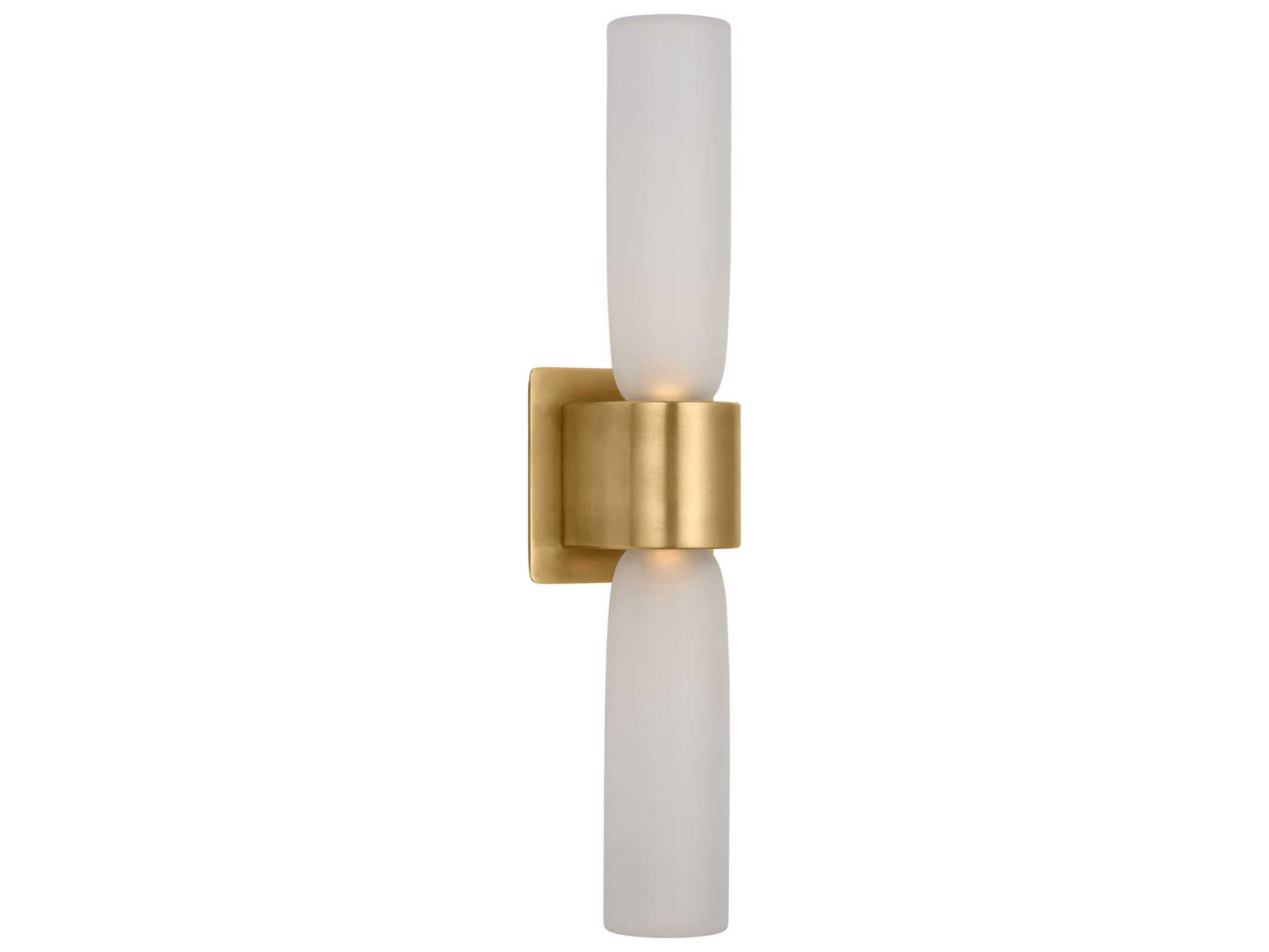 Volver Wall Sconce by Kelly Wearstler Hand Rubbed Antique Brass LED Light