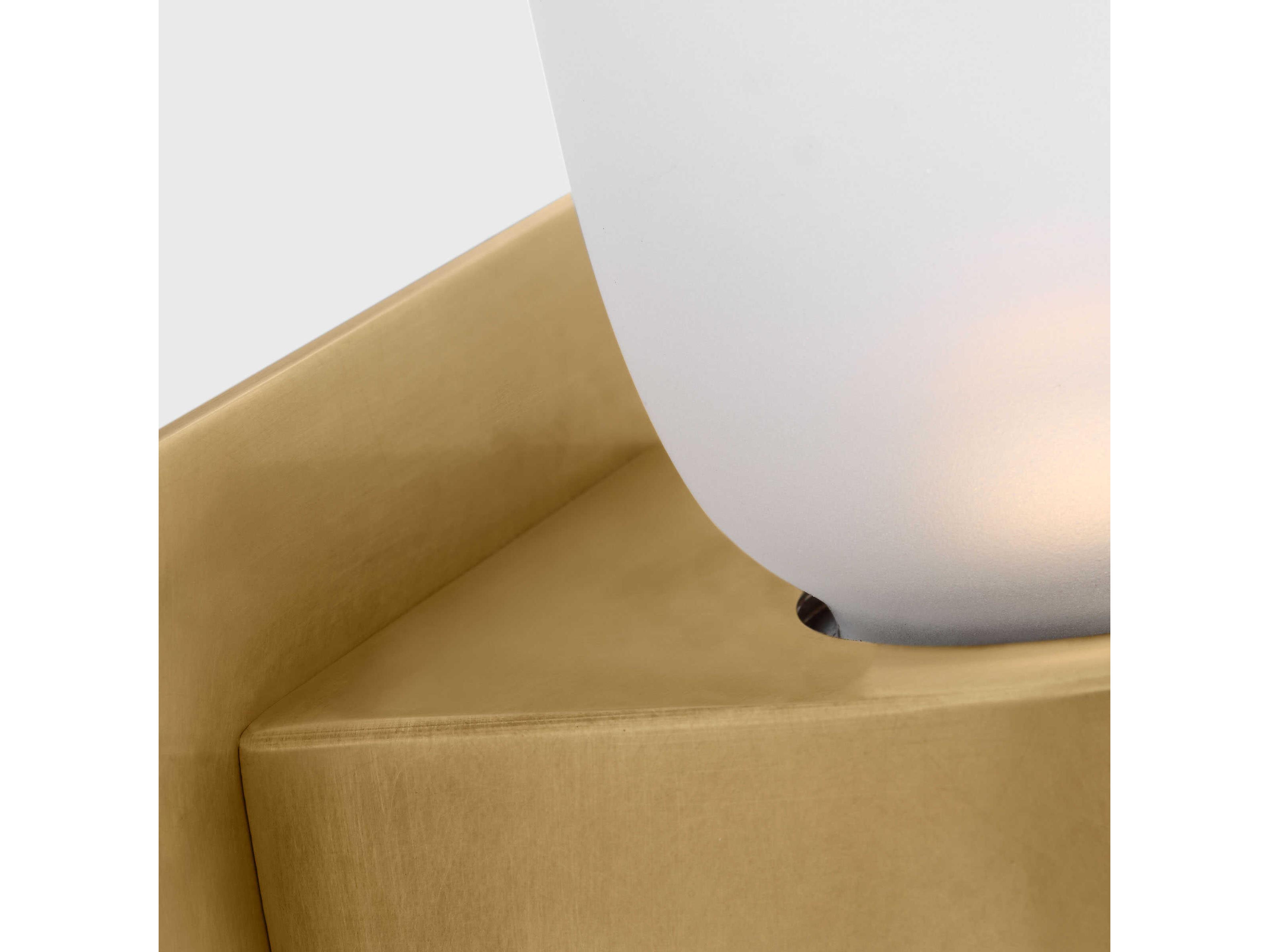 Visual Comfort Modern Volver 2-Light Hand Rubbed Antique Brass Wall Sconce