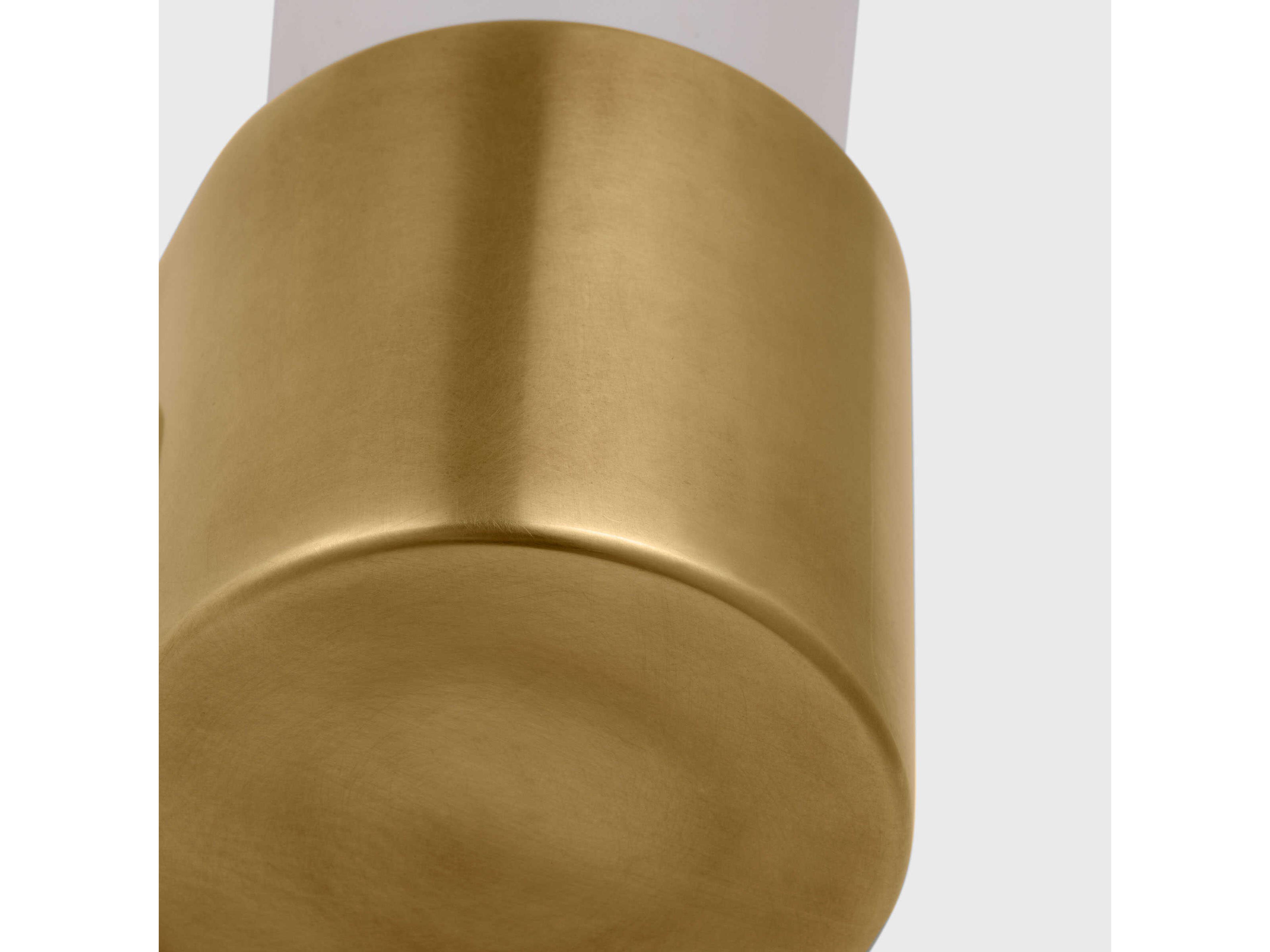 Visual Comfort Modern Volver 1-Light Hand Rubbed Antique Brass Wall Sconce