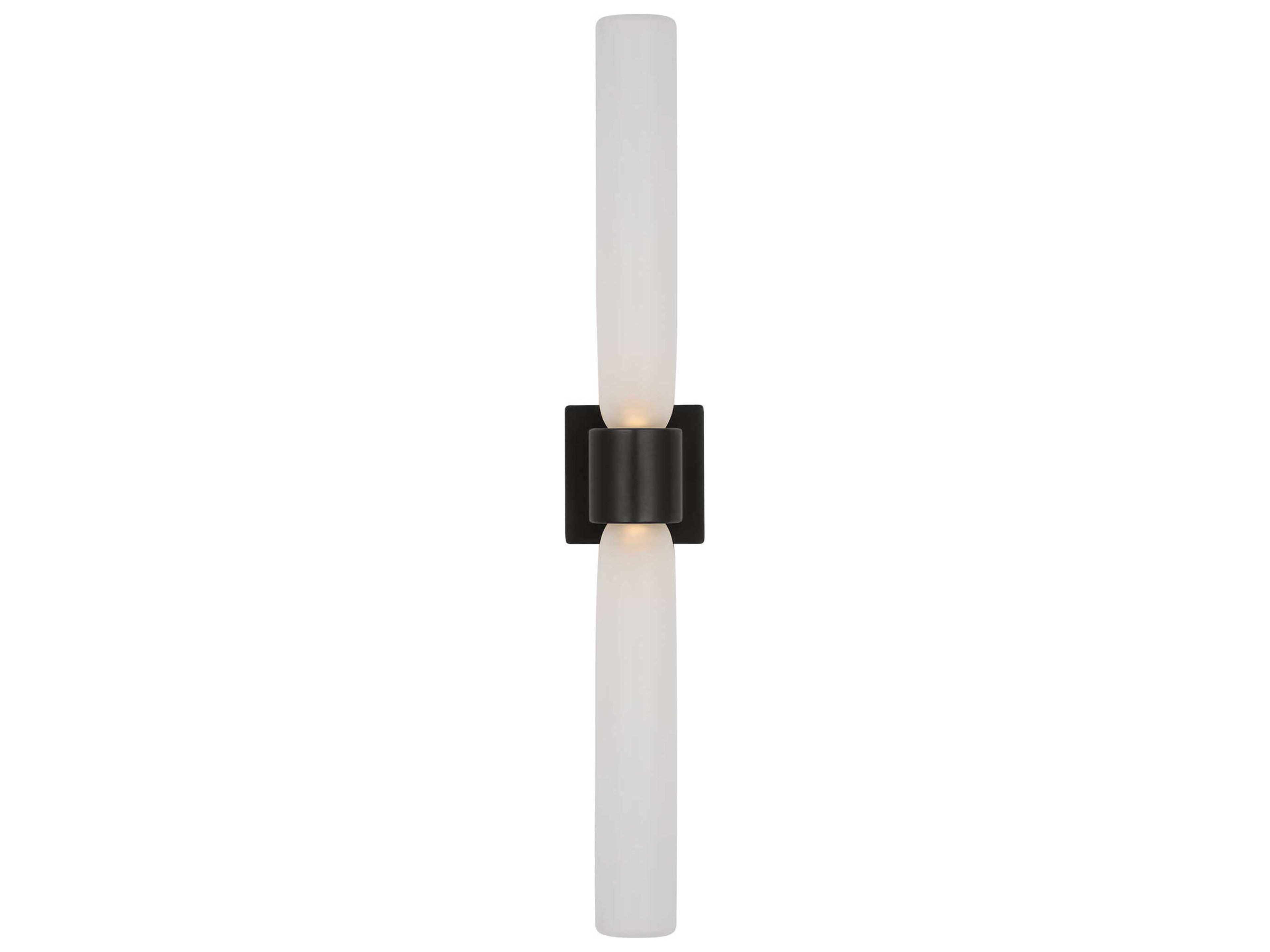 Visual Comfort Modern Volver 2-Light Bronze Wall Sconce