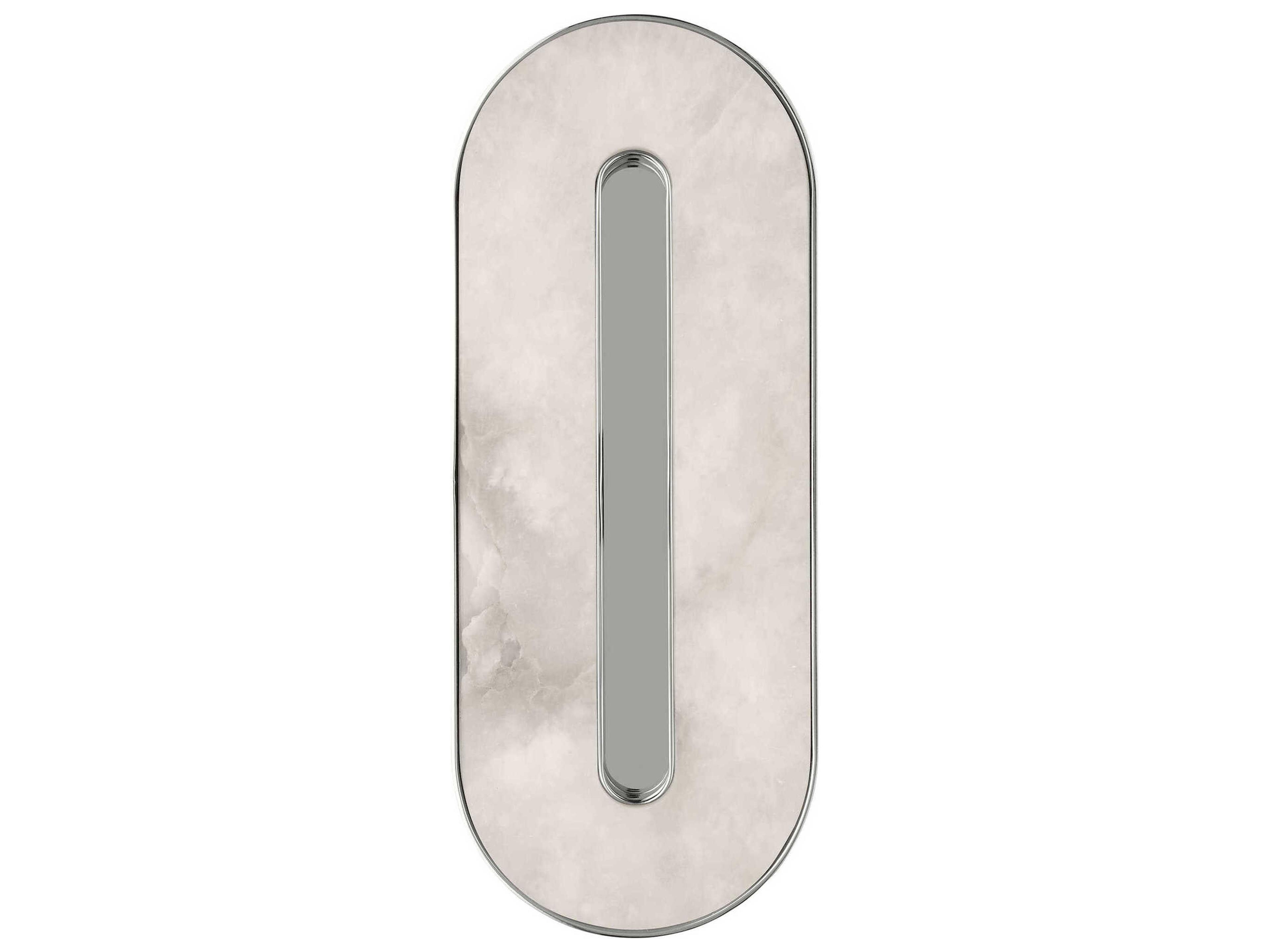 Visual Comfort Modern Wyllis 1-Light Polished Nickel Wall Sconce