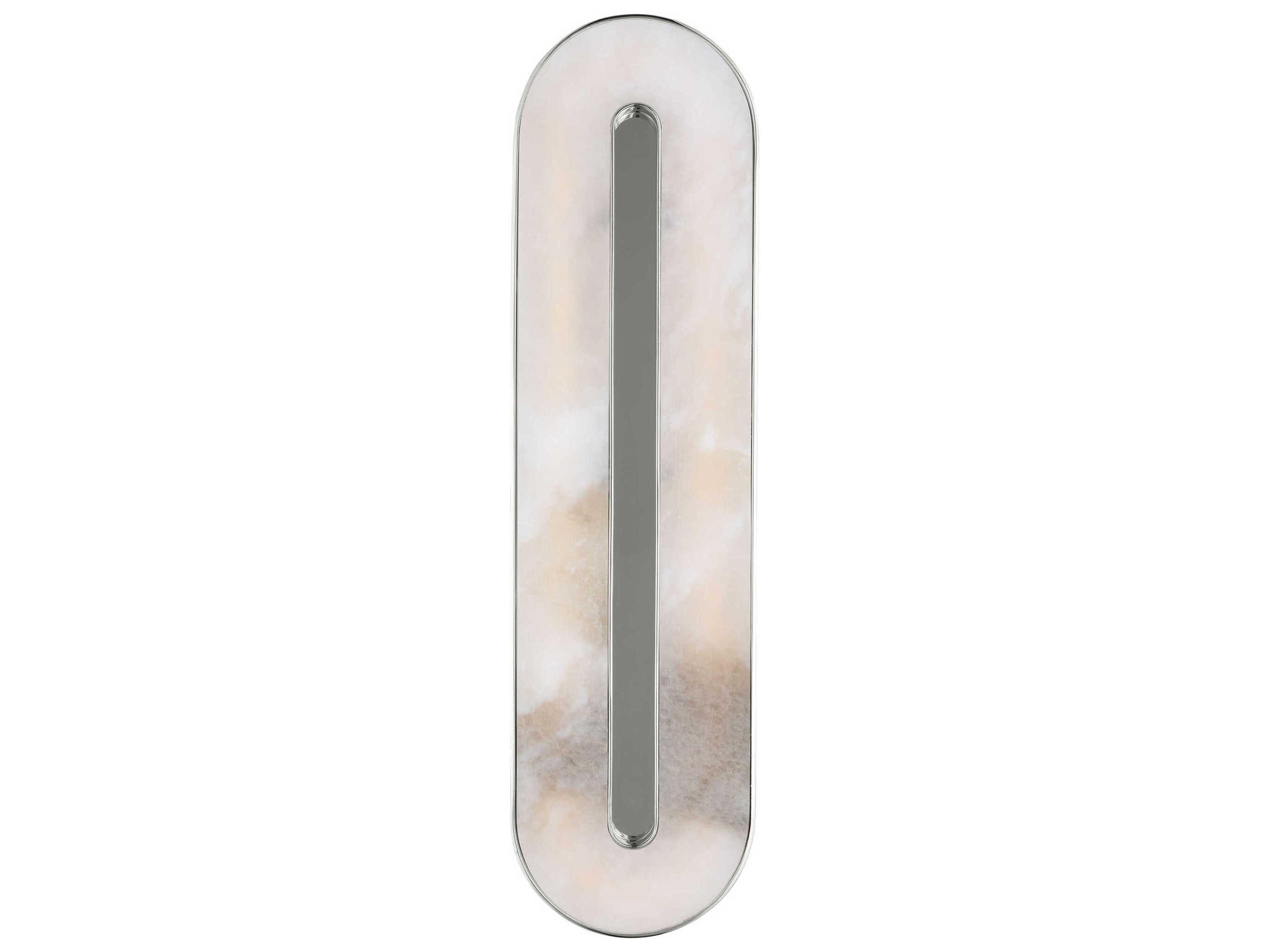 Visual Comfort Modern Wyllis 1-Light Polished Nickel Wall Sconce