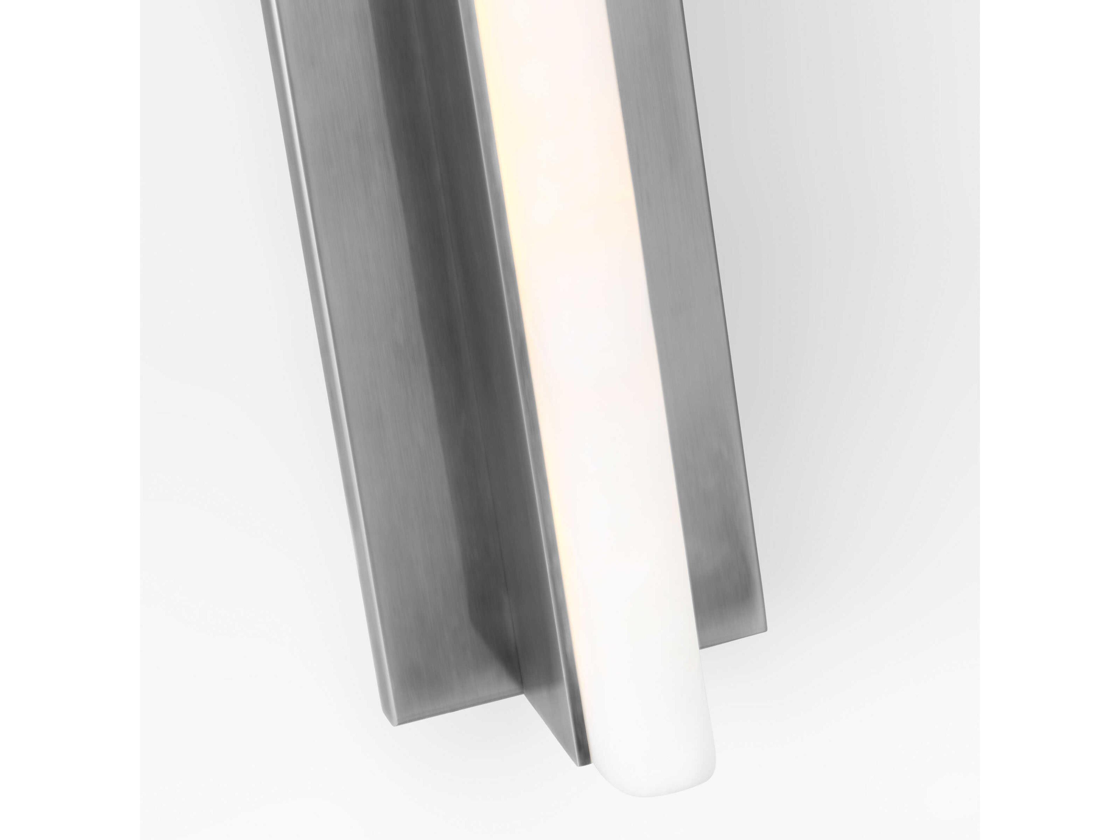 Visual Comfort Modern Linea 1-Light Antique Nickel Wall Sconce