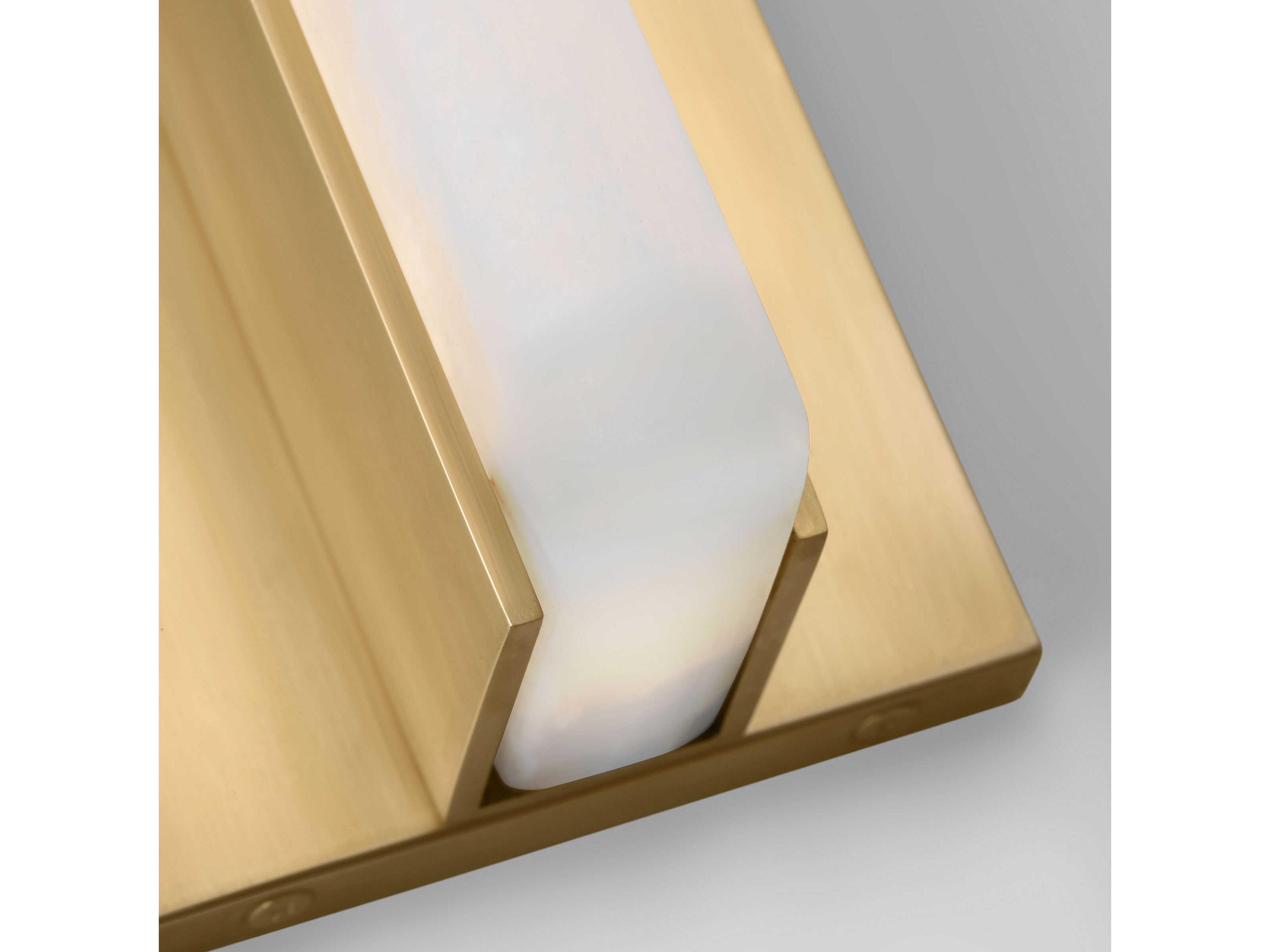 Visual Comfort Modern Linea 1-Light Hand Rubbed Antique Brass Wall Sconce