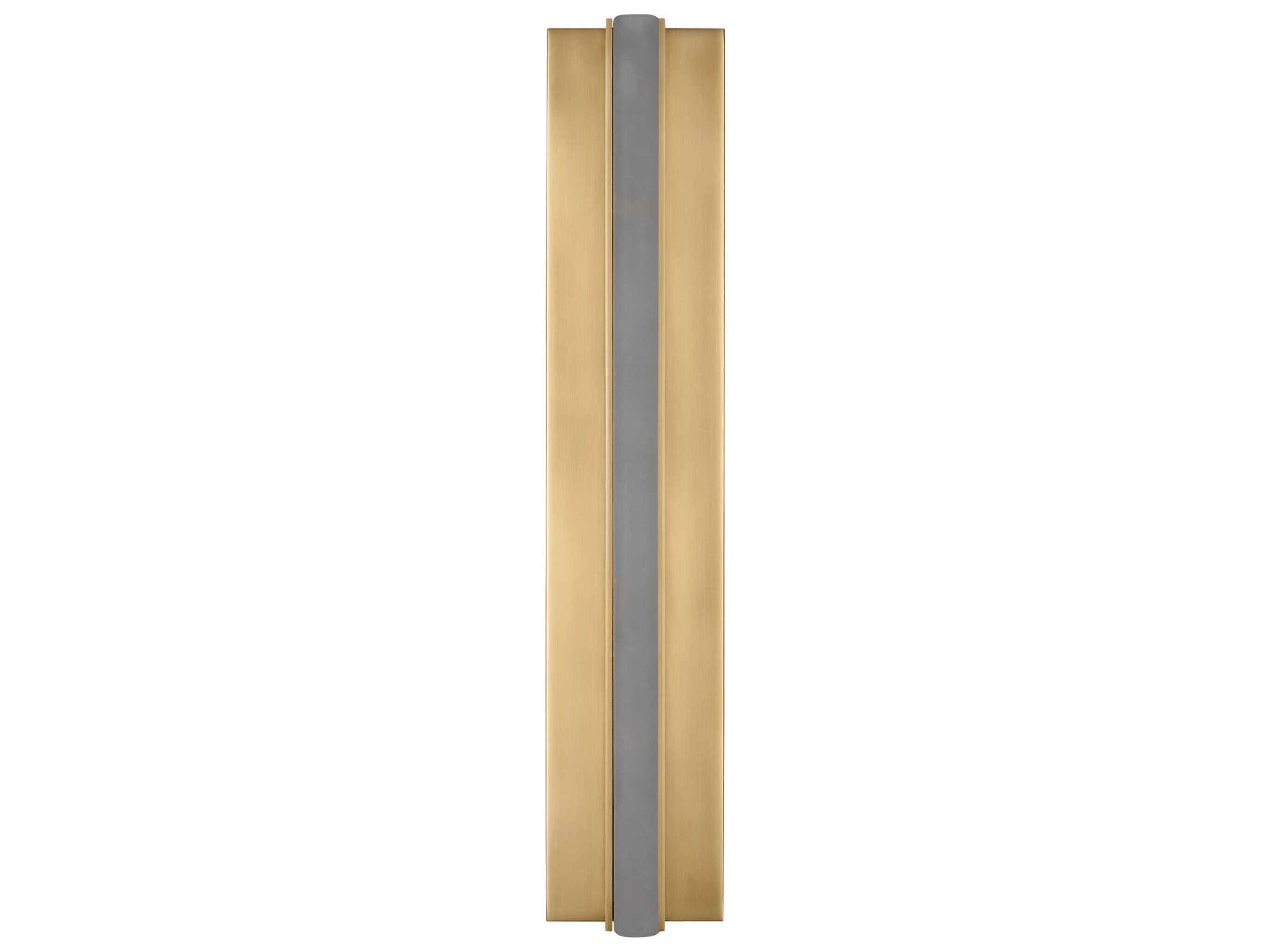 Visual Comfort Modern Linea 1-Light Hand Rubbed Antique Brass Wall Sconce