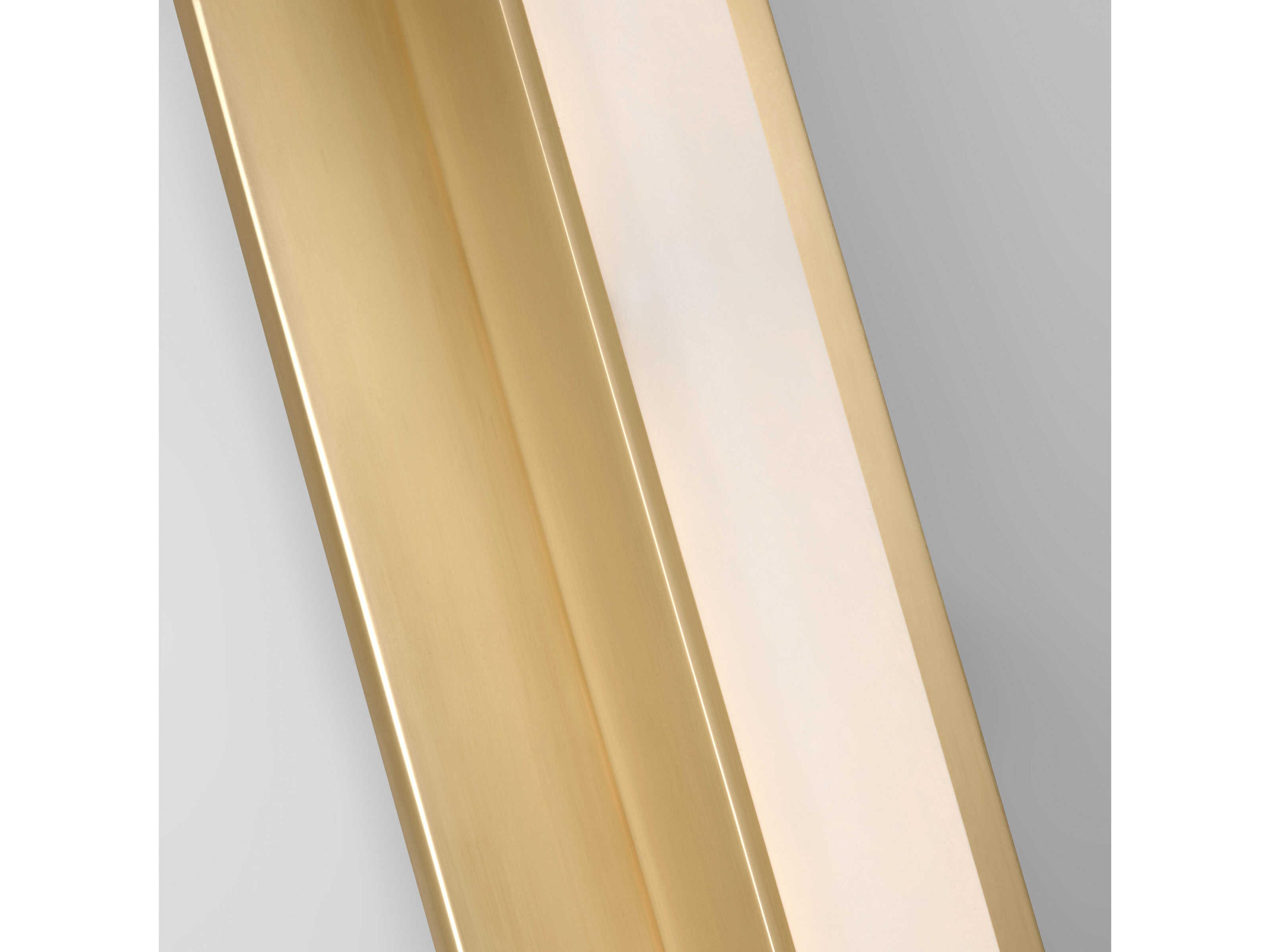 Visual Comfort Modern Linea 1-Light Hand Rubbed Antique Brass Wall Sconce