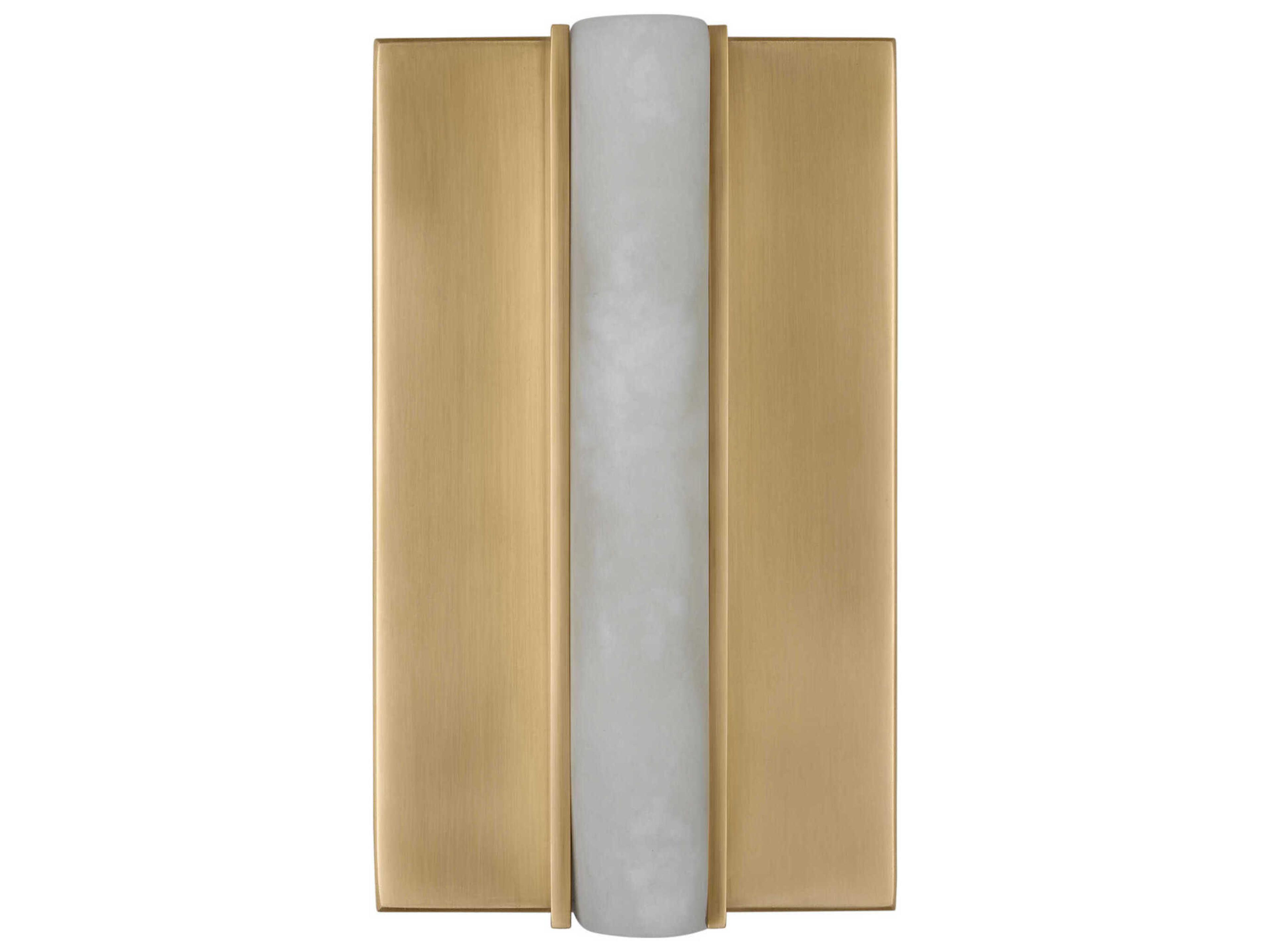 Visual Comfort Modern Linea 1-Light Hand Rubbed Antique Brass Wall Sconce