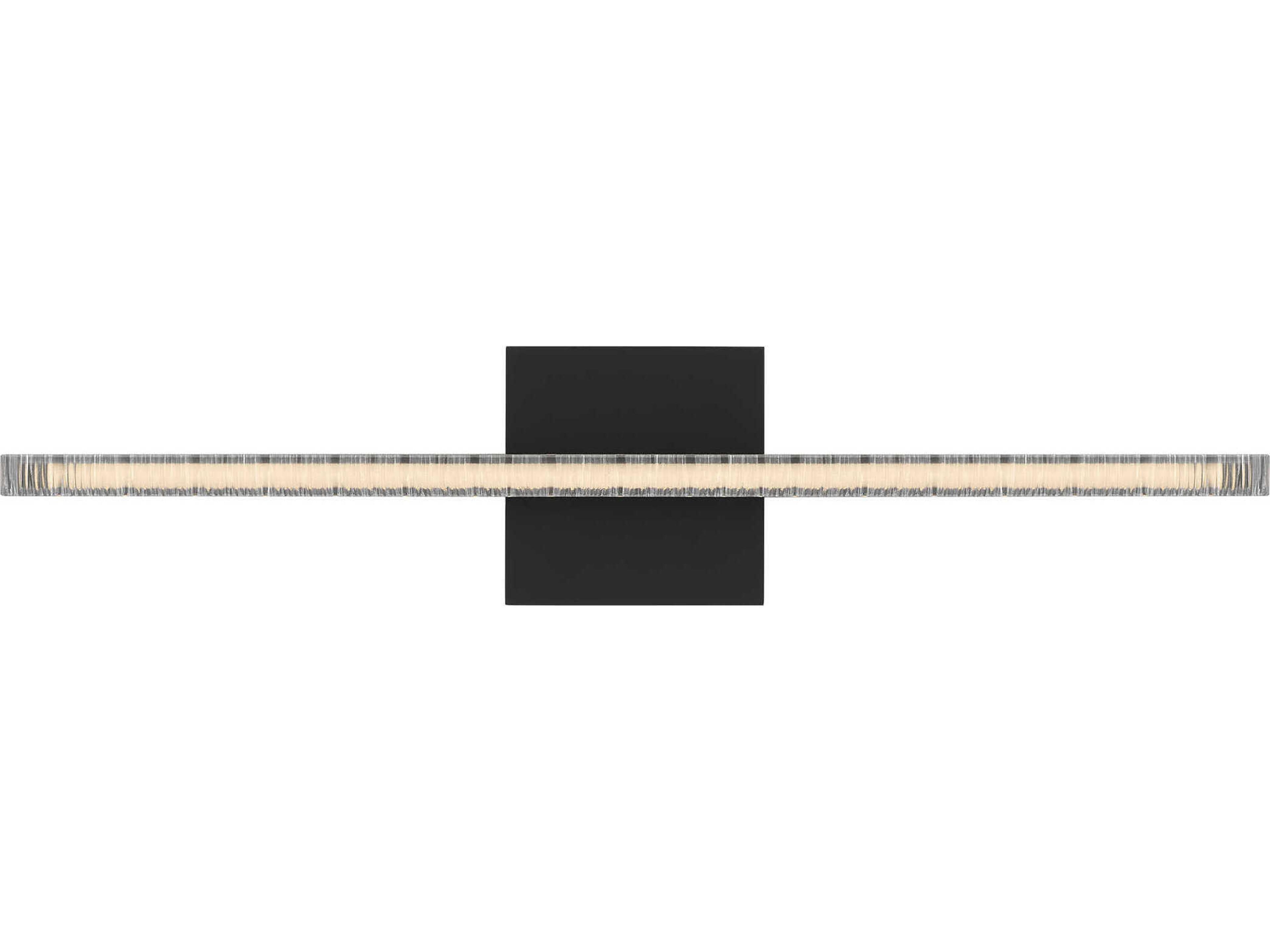 Visual Comfort Modern Serre 1-Light Nightshade Black Vanity Light