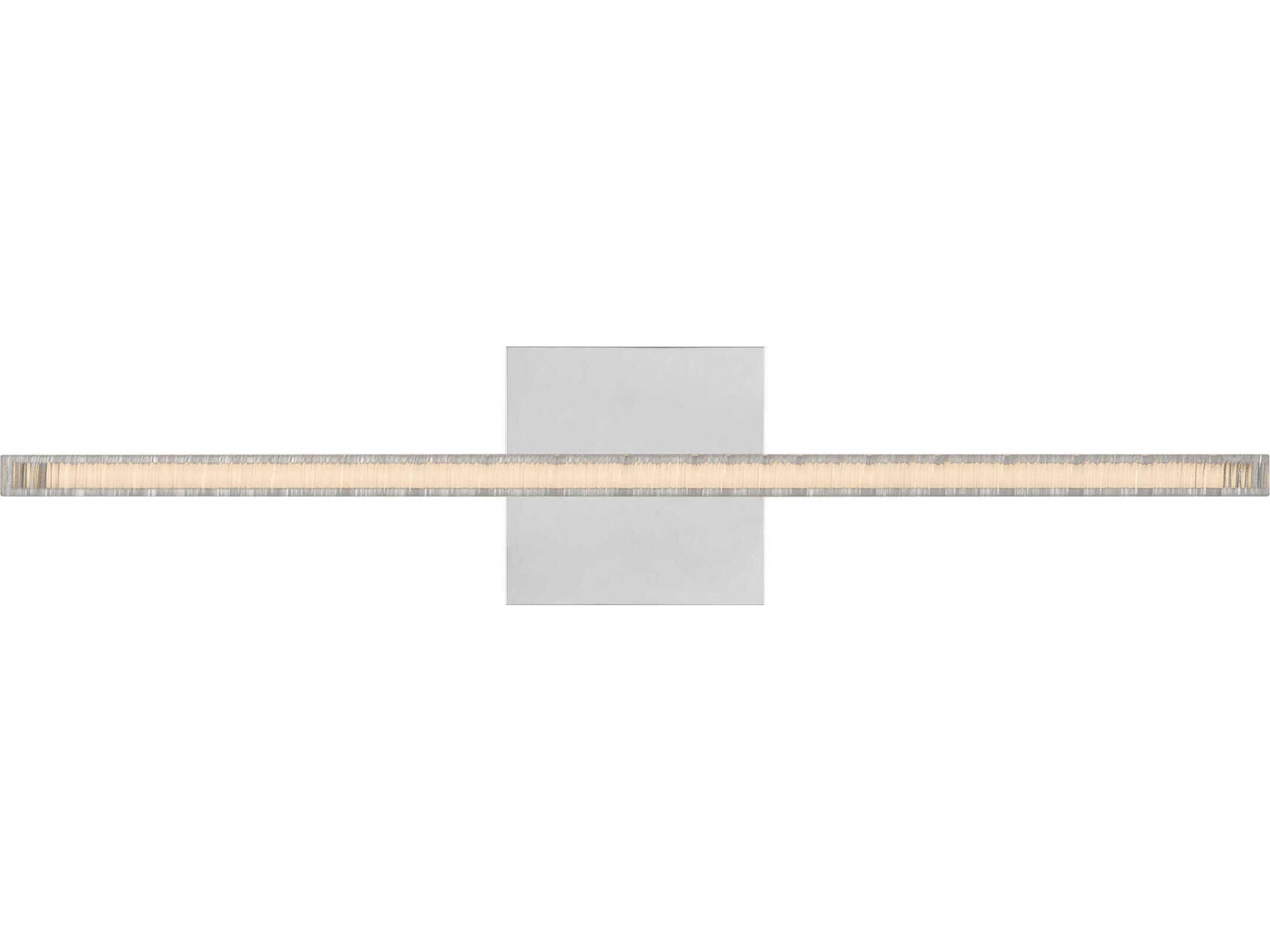 Visual Comfort Modern Serre 1-Light Polished Nickel Vanity Light