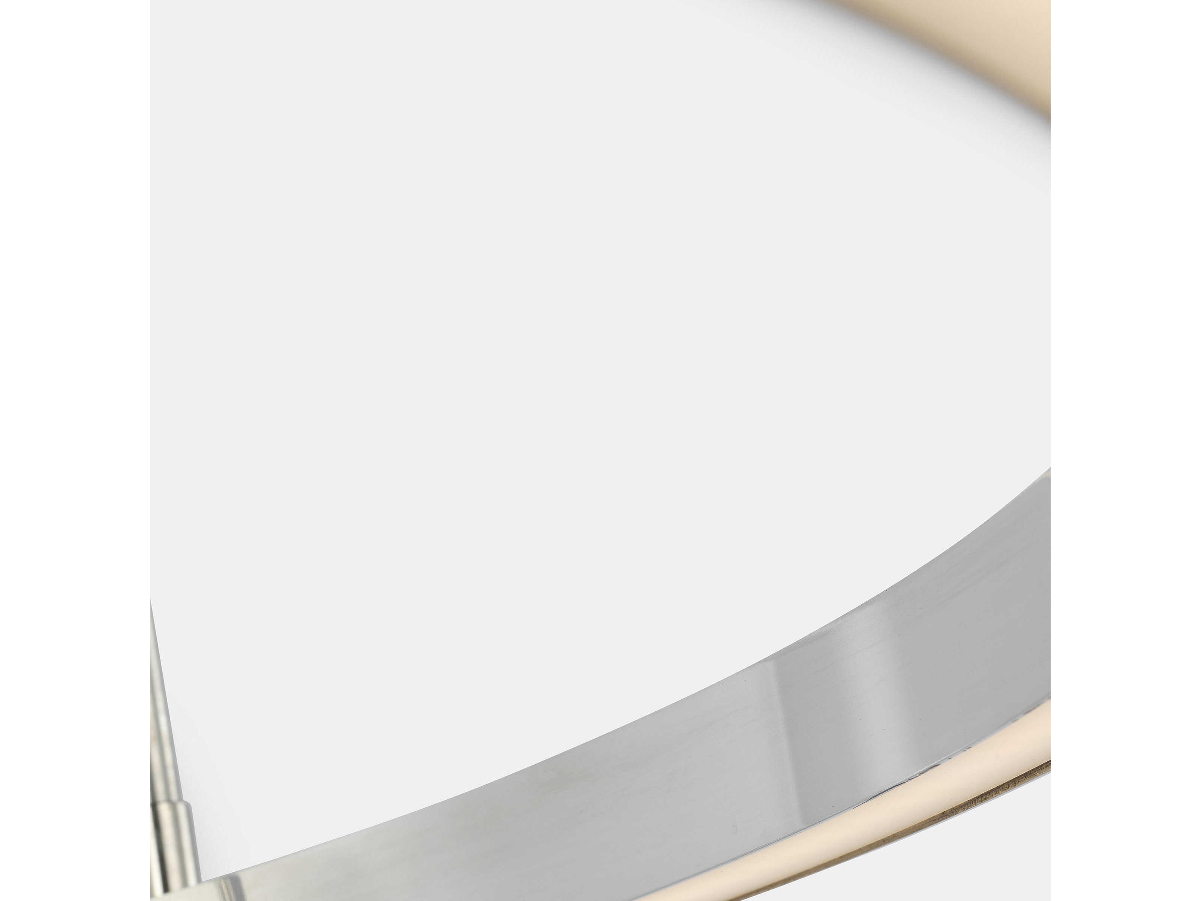 Visual Comfort Modern Stagger 1-Light Polished Stainless Steel Pendant