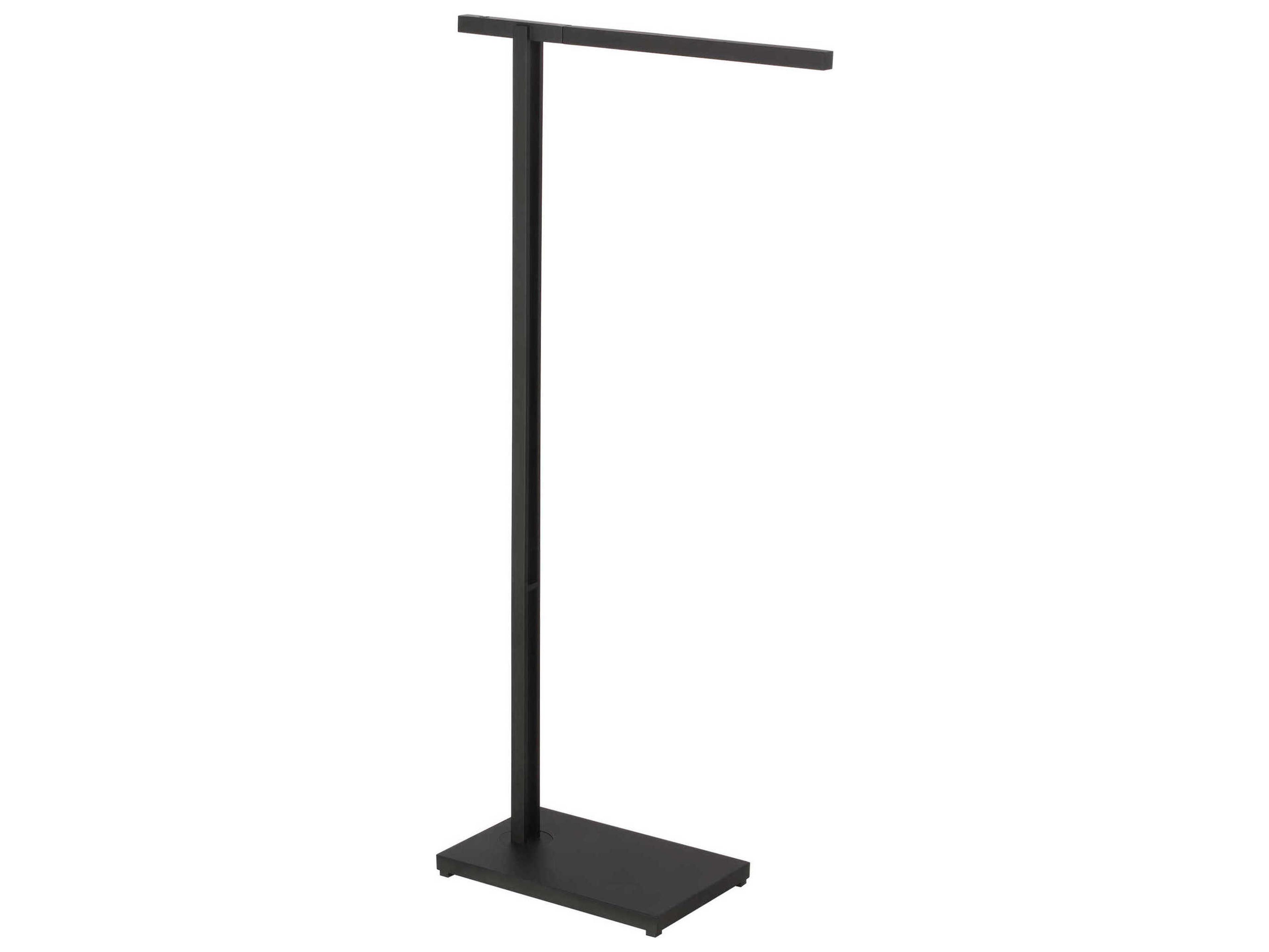 Visual Comfort Modern Stagger Nightshade Black Floor Lamp