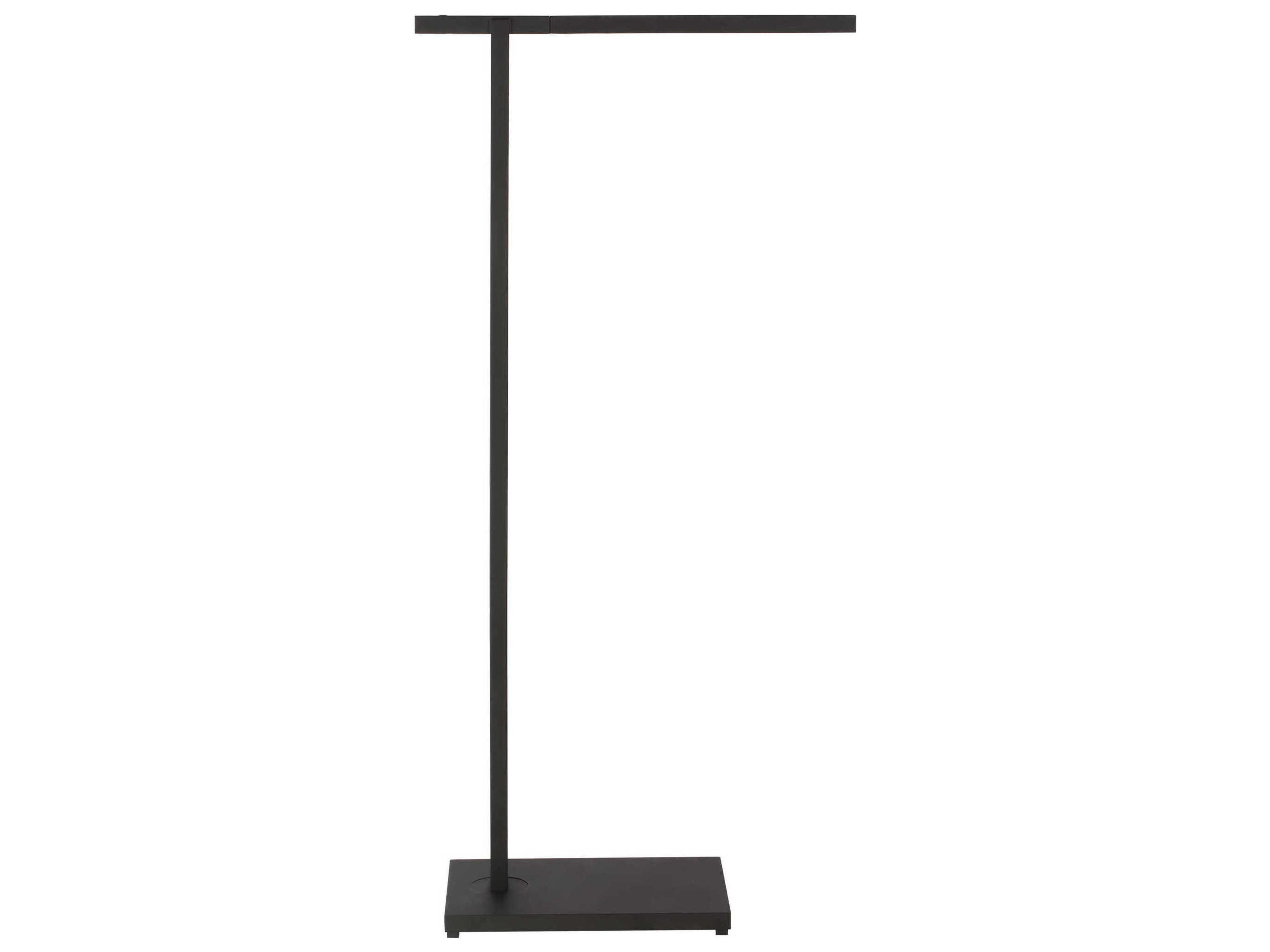 Visual Comfort Modern Stagger Nightshade Black Floor Lamp