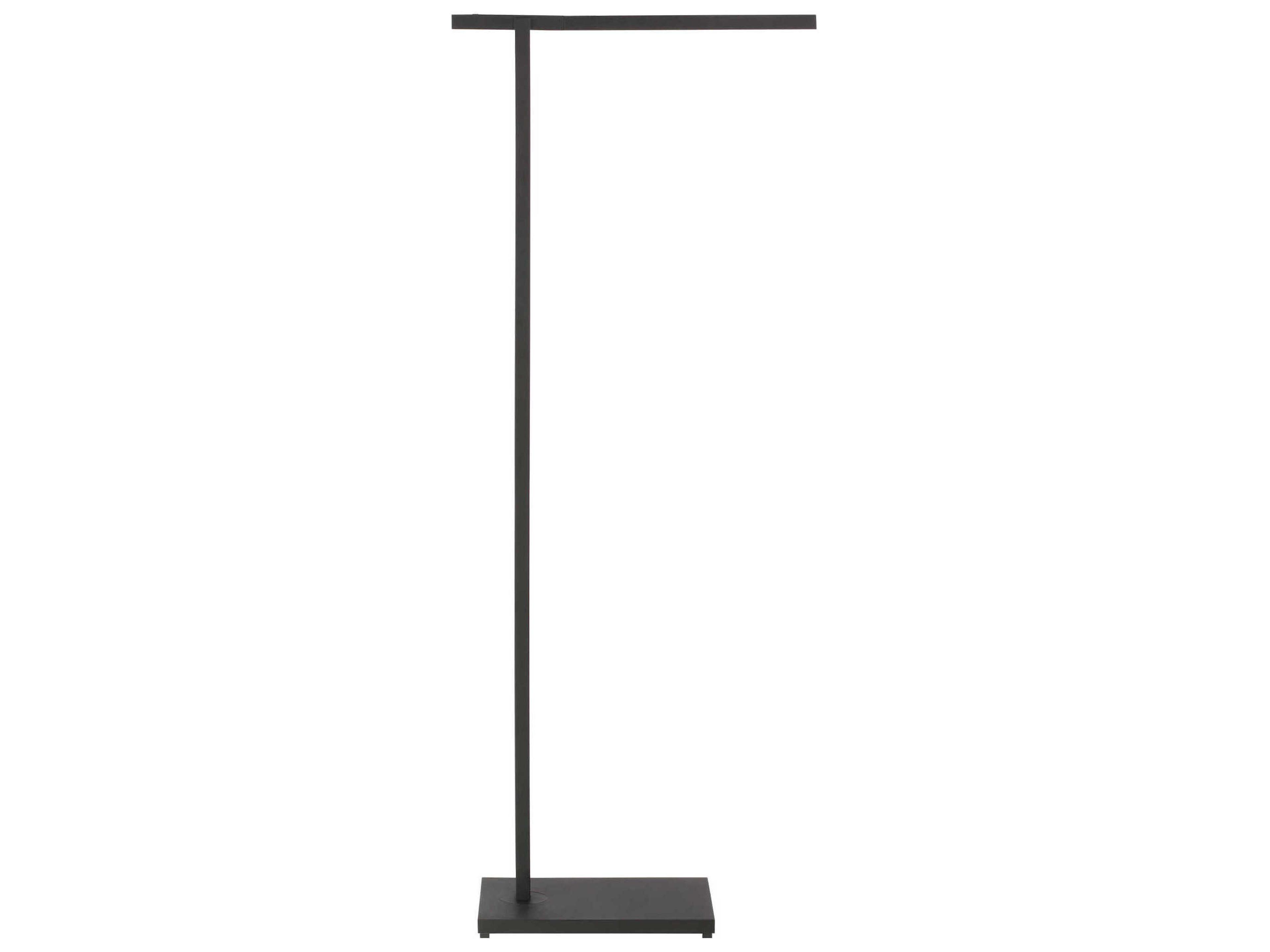 Visual Comfort Modern Stagger Nightshade Black Floor Lamp