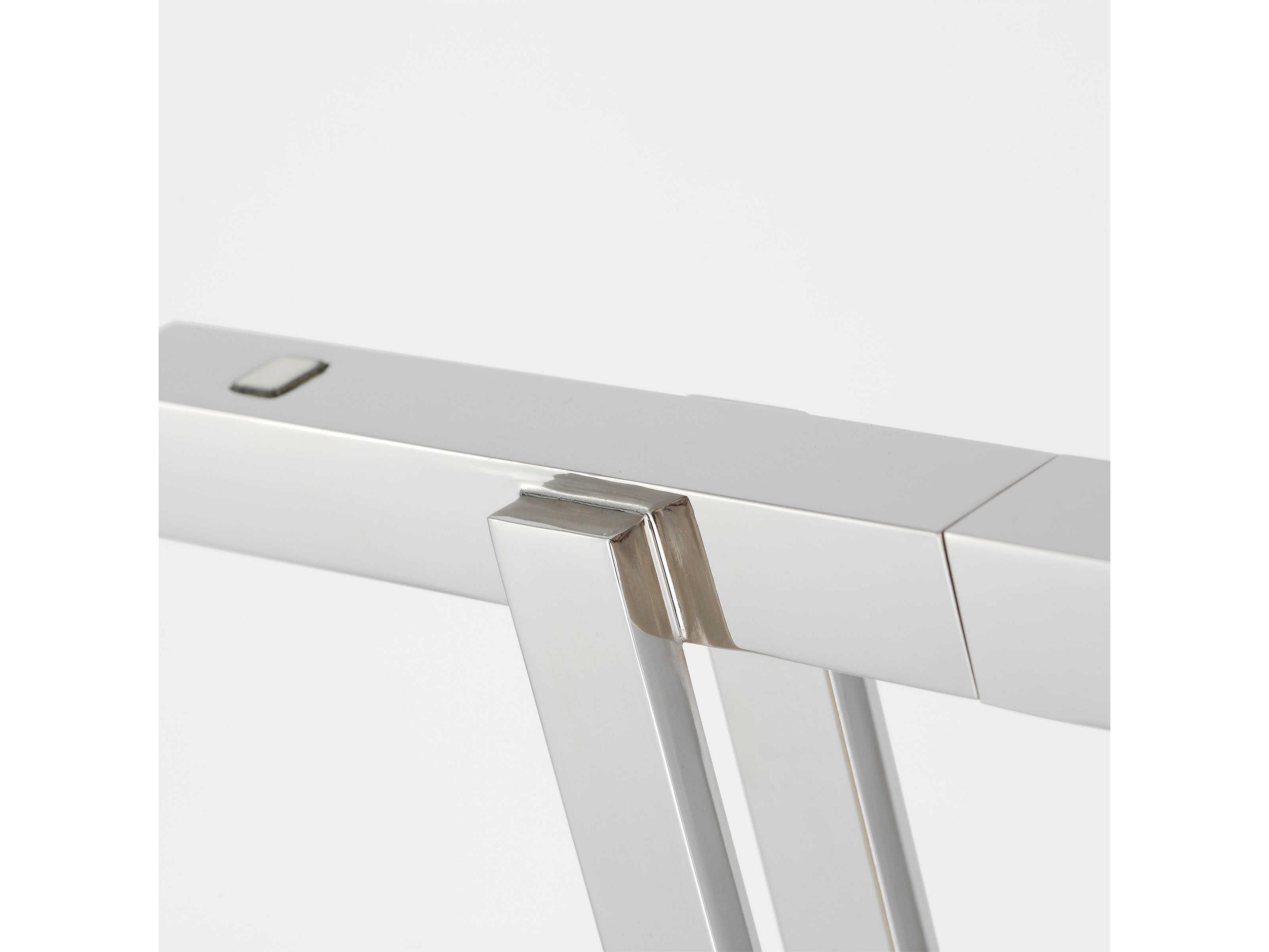 Visual Comfort Modern Stagger Polished Nickel Floor Lamp