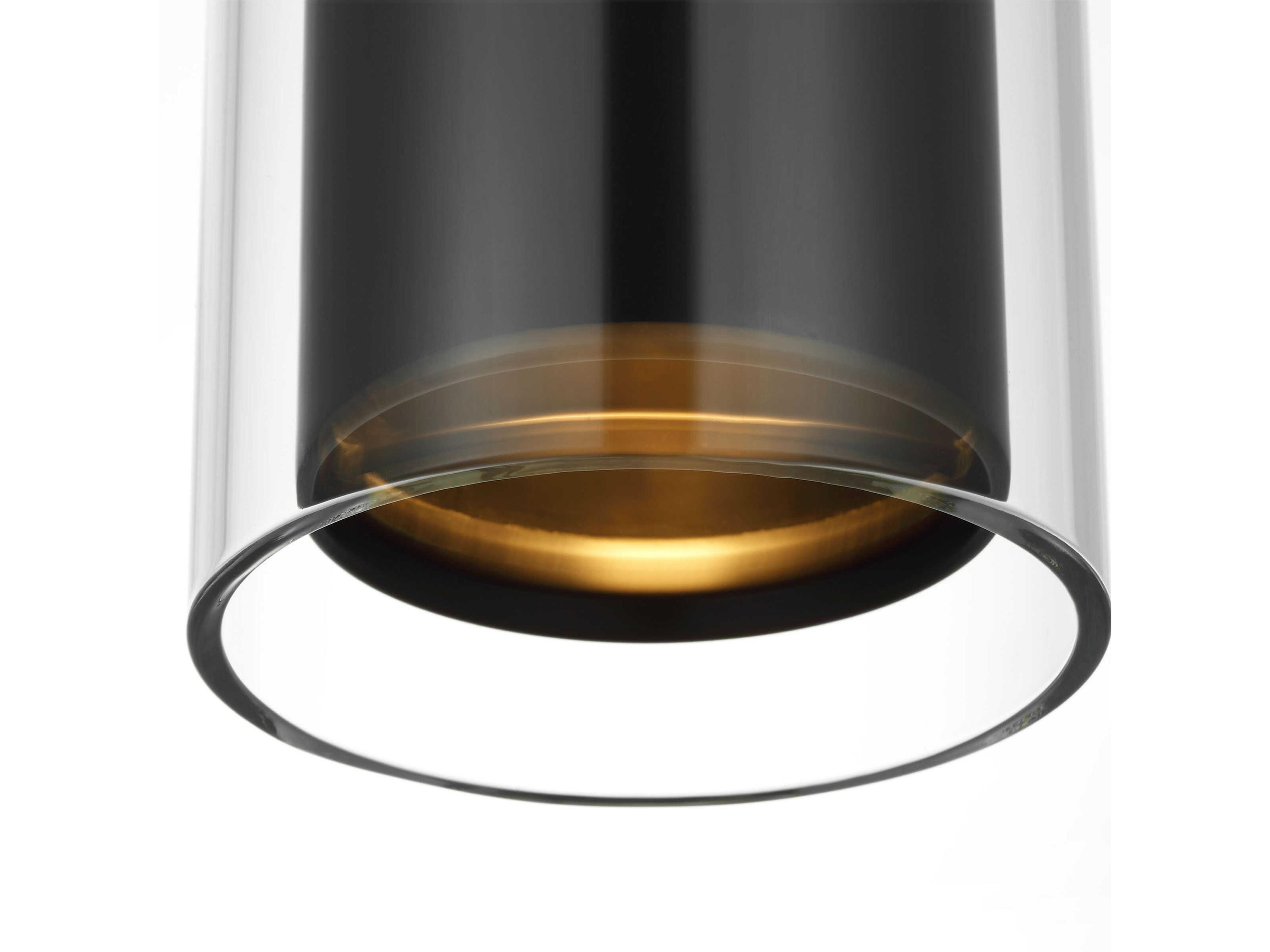 Visual Comfort Modern Tala 1-Light Bronze Cylinder Linear Mini Pendant