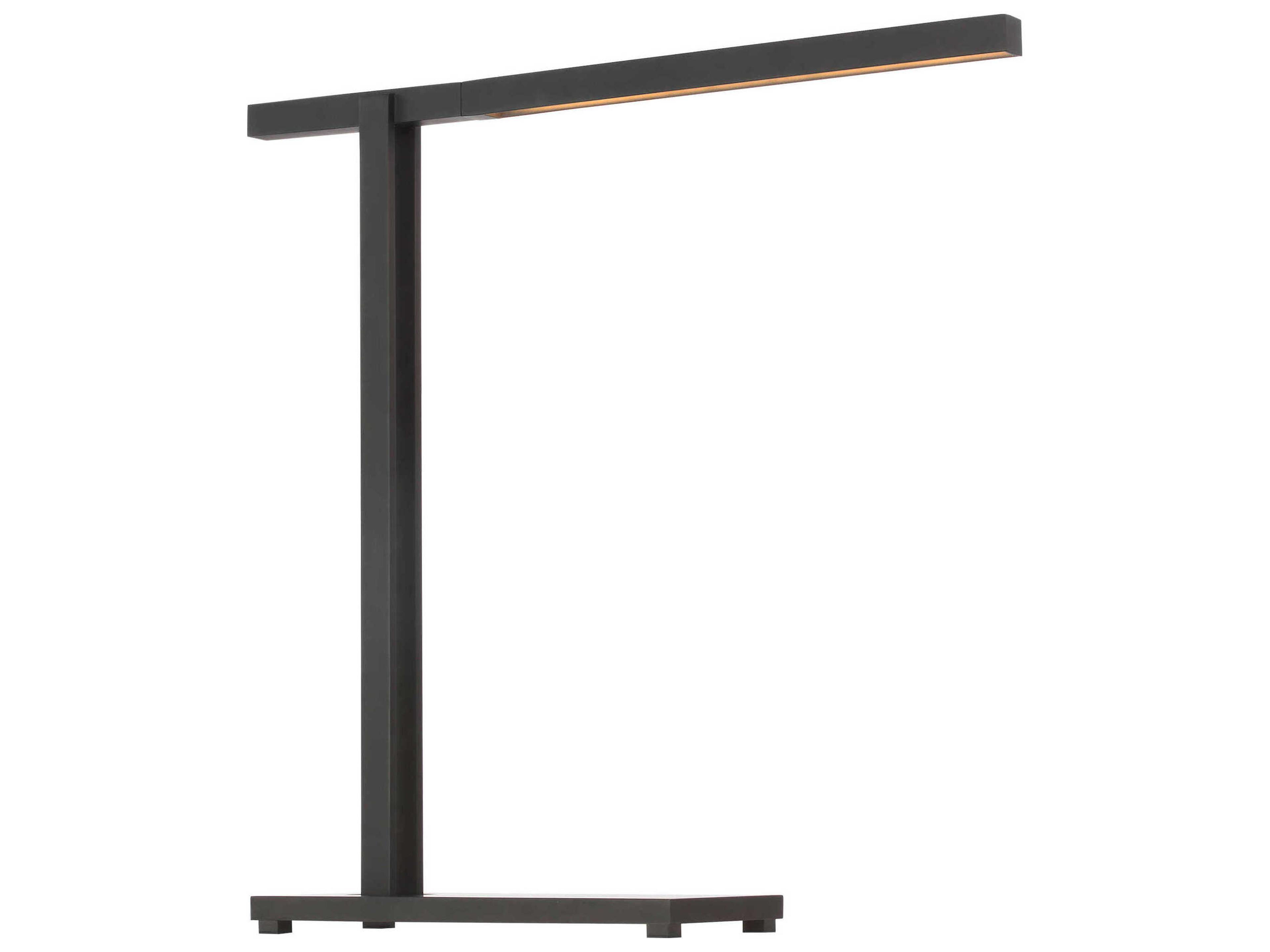 Stagger Nightshade Black Table Lamp