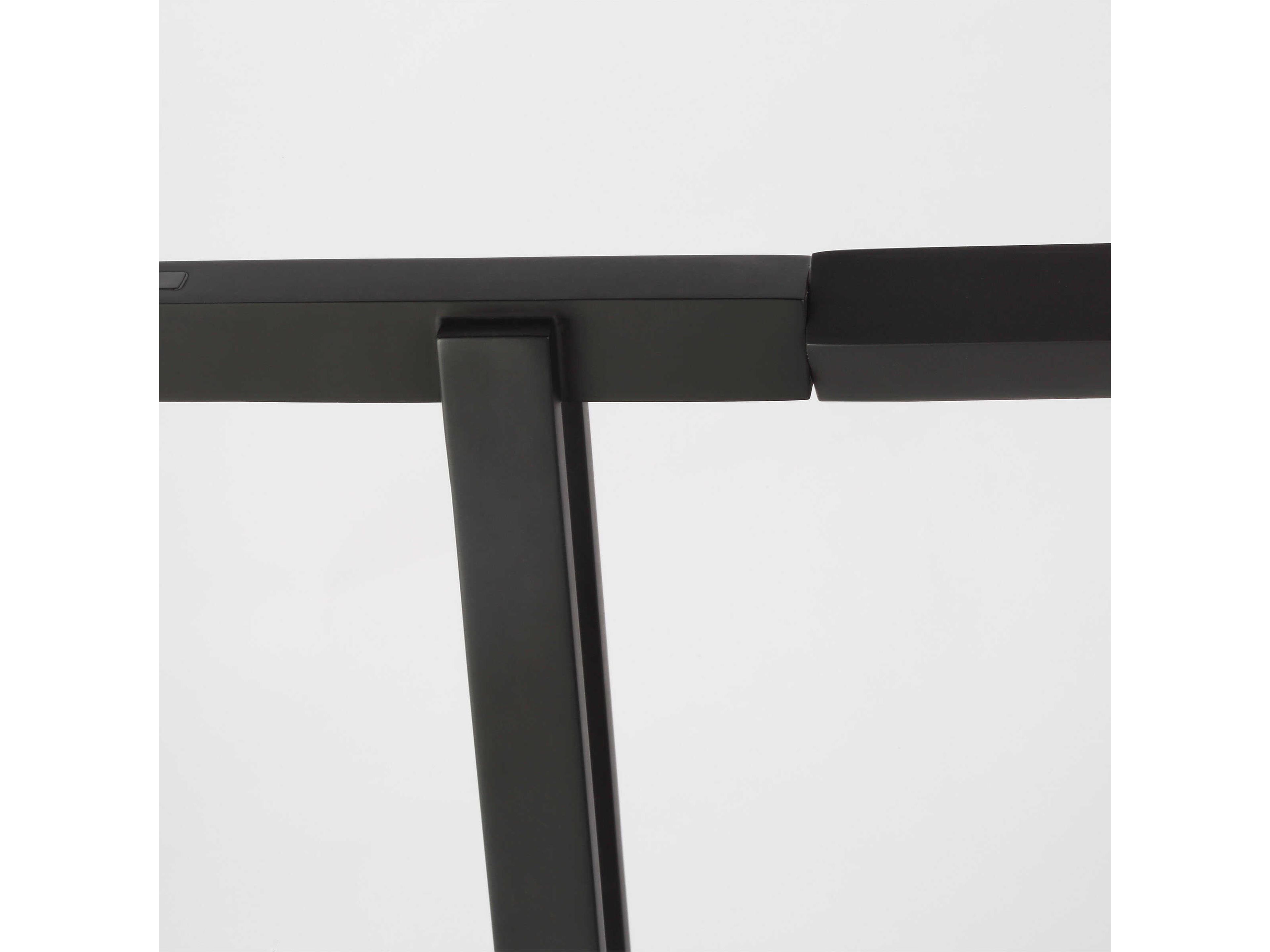 Visual Comfort Modern Stagger Nightshade Black Table Lamp