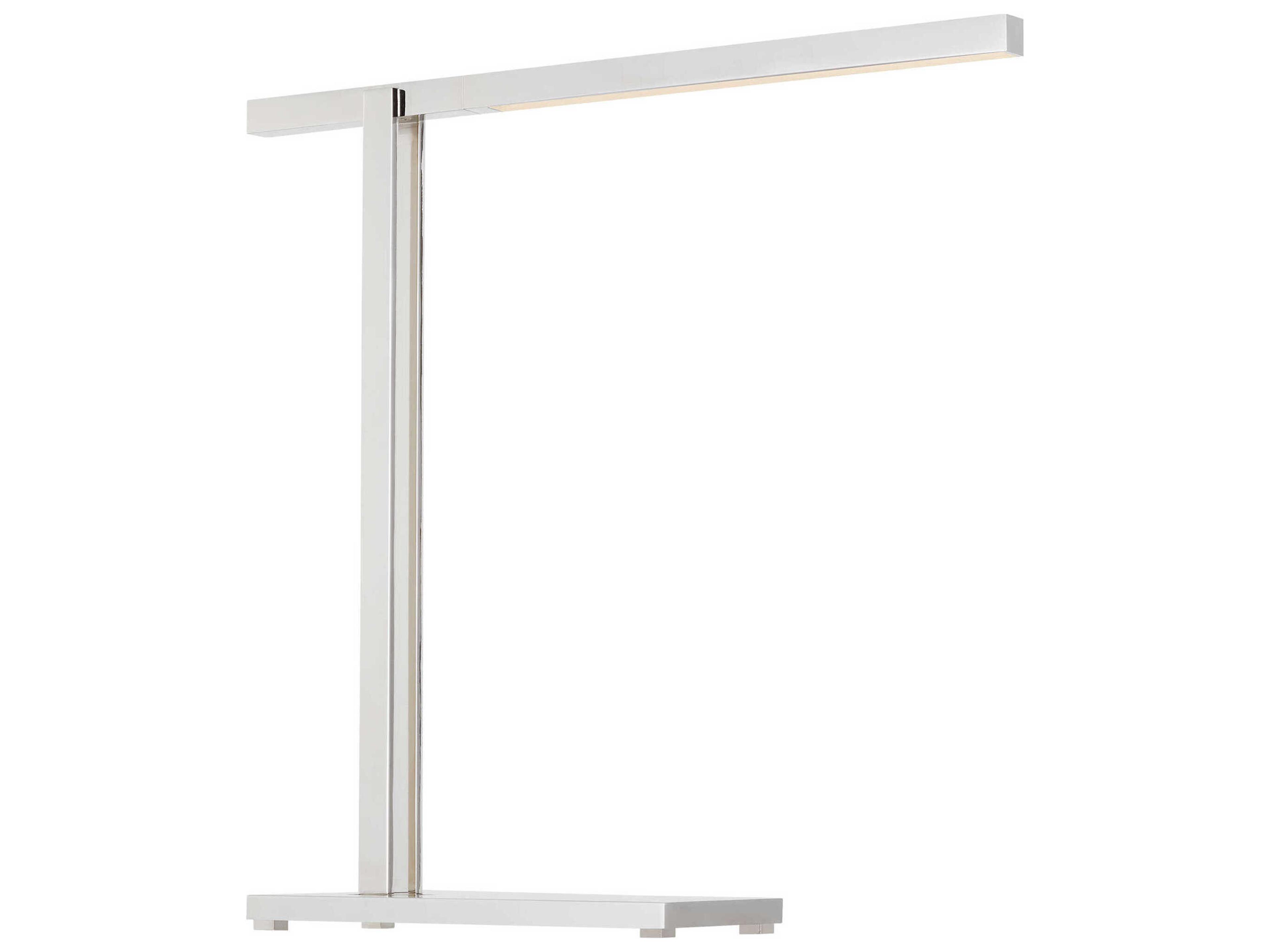 Visual Comfort Modern Stagger Polished Nickel Table Lamp