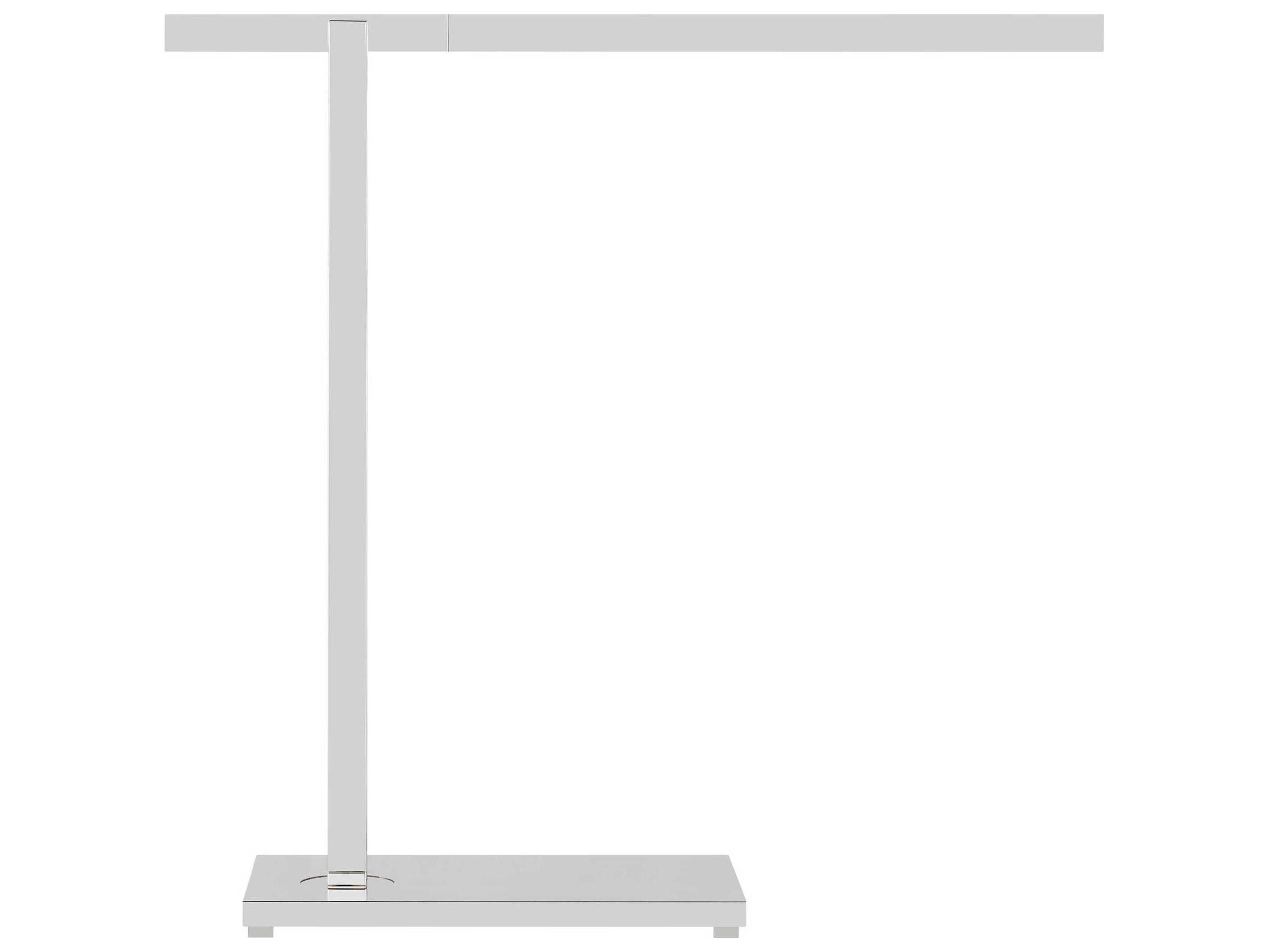 Visual Comfort Modern Stagger Polished Nickel Table Lamp