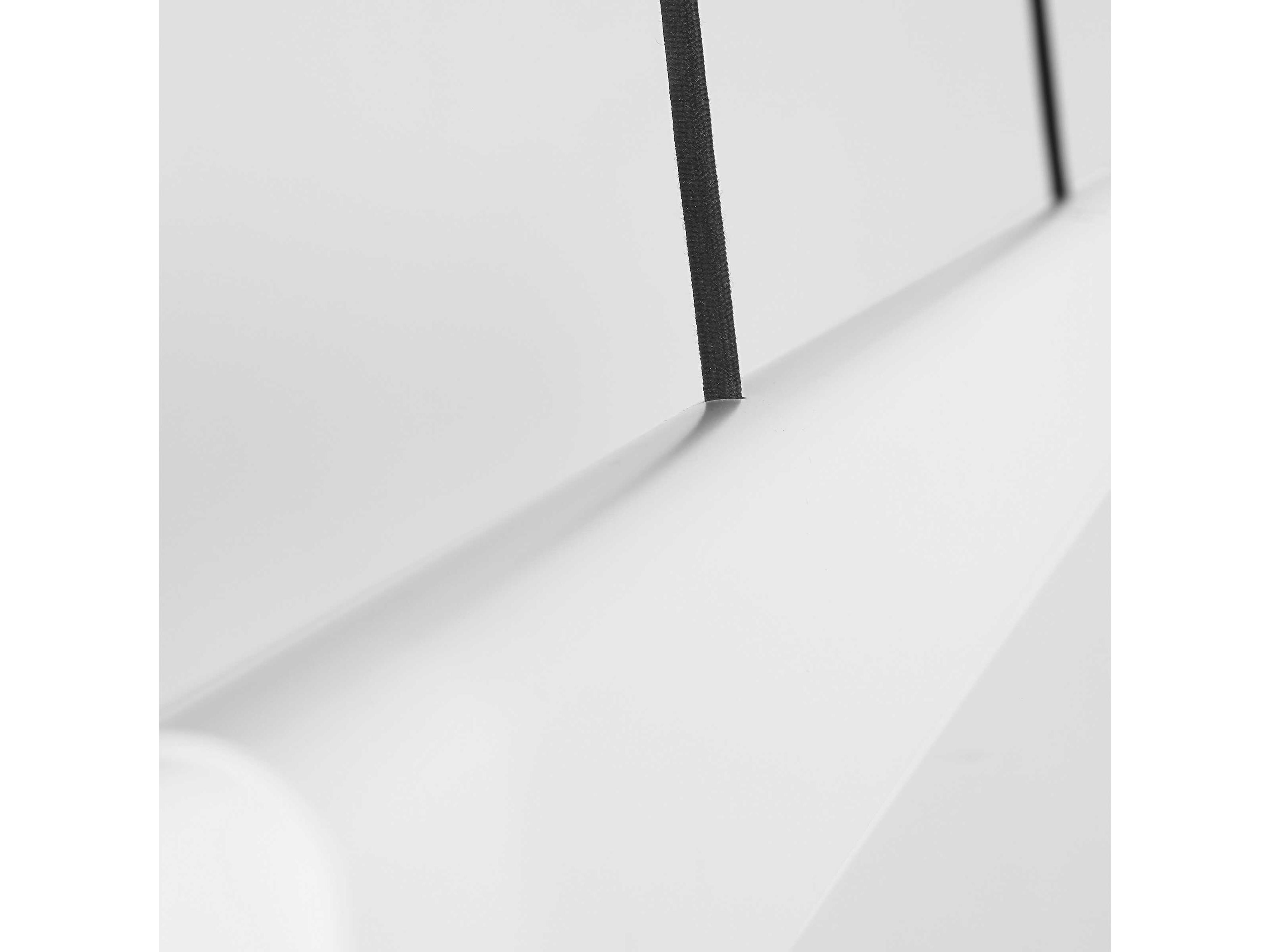 Visual Comfort Modern Cloak 1-Light Matte White Linear Island Pendant