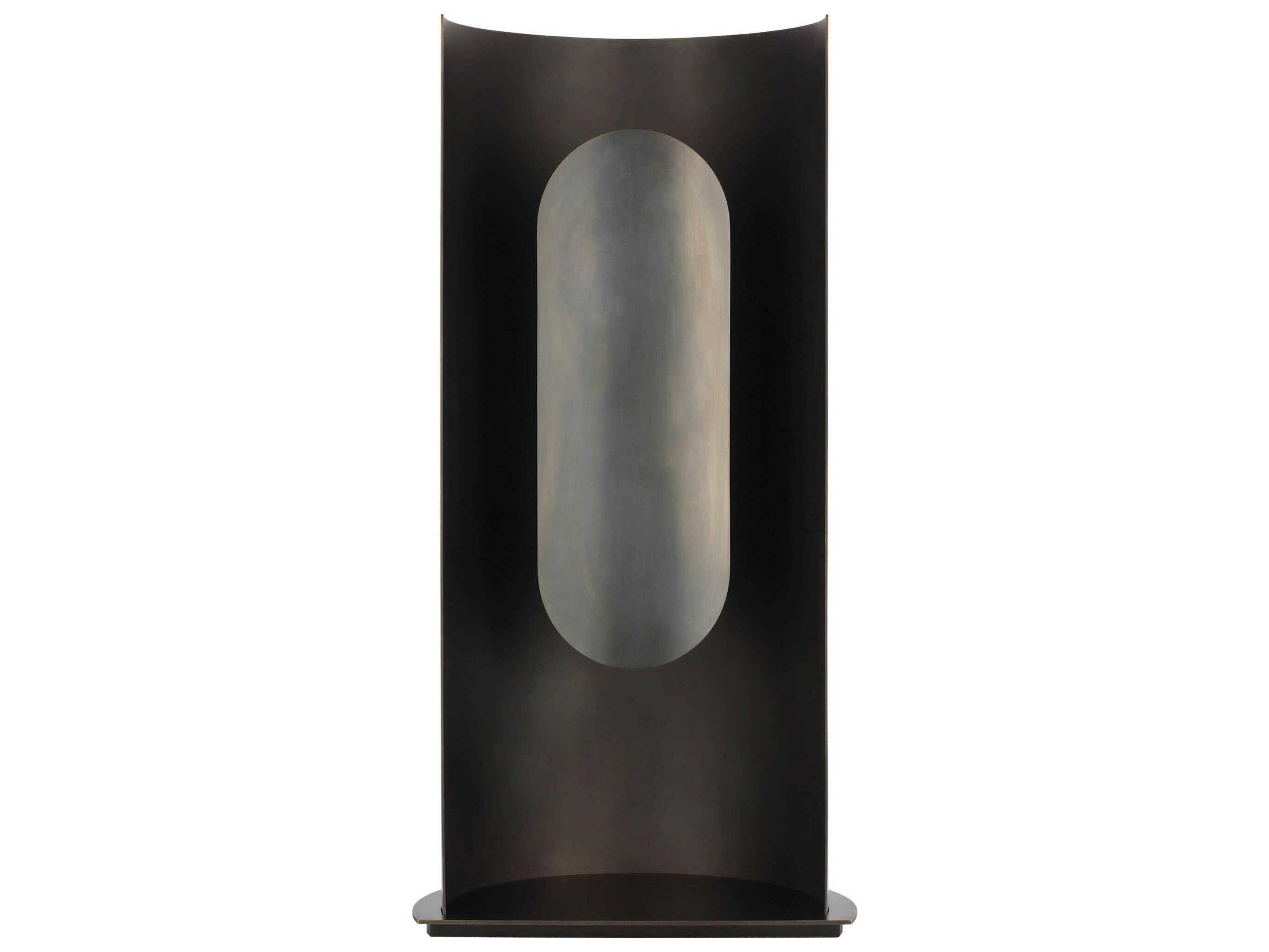 Visual Comfort Modern Shielded Bronze Table Lamp