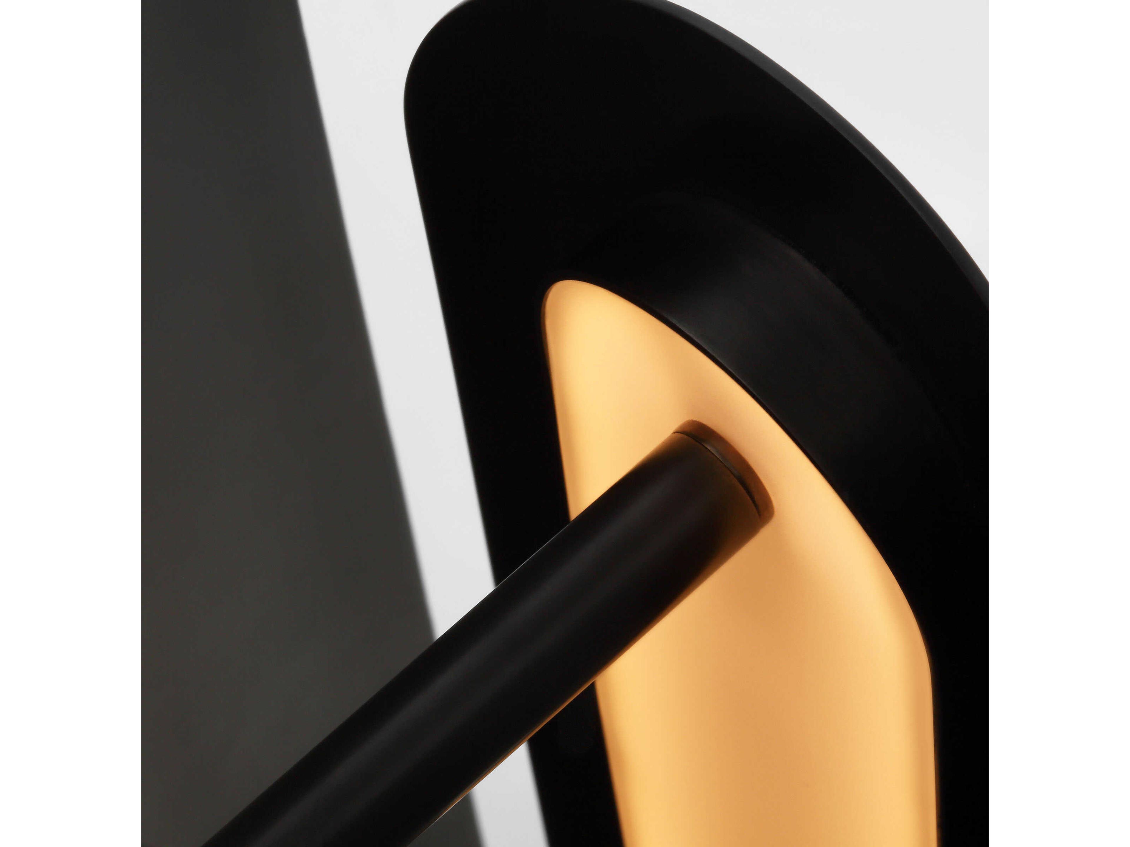 Visual Comfort Modern Shielded Bronze Table Lamp