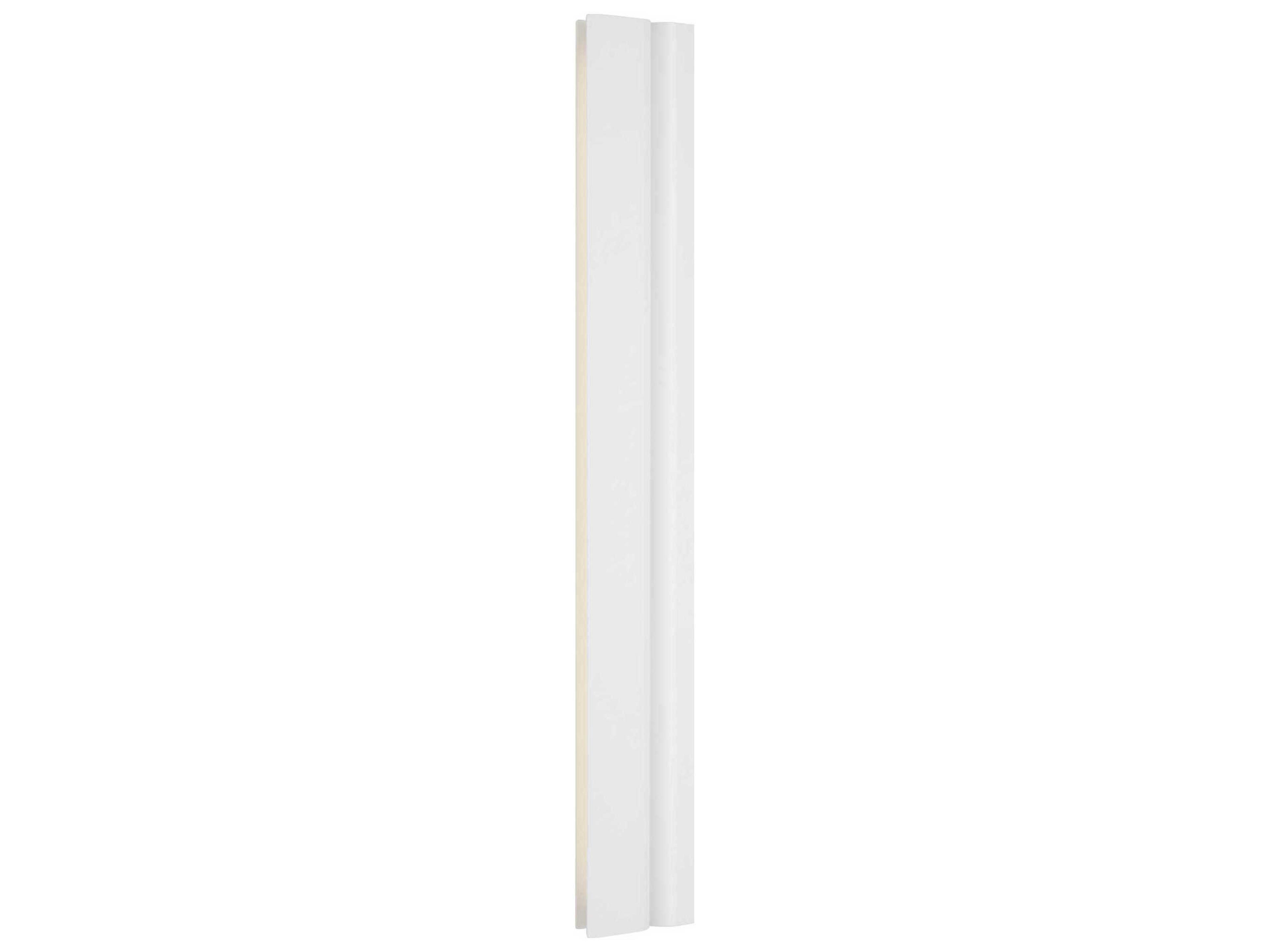 Cloak 1-Light Matte White Vanity Light