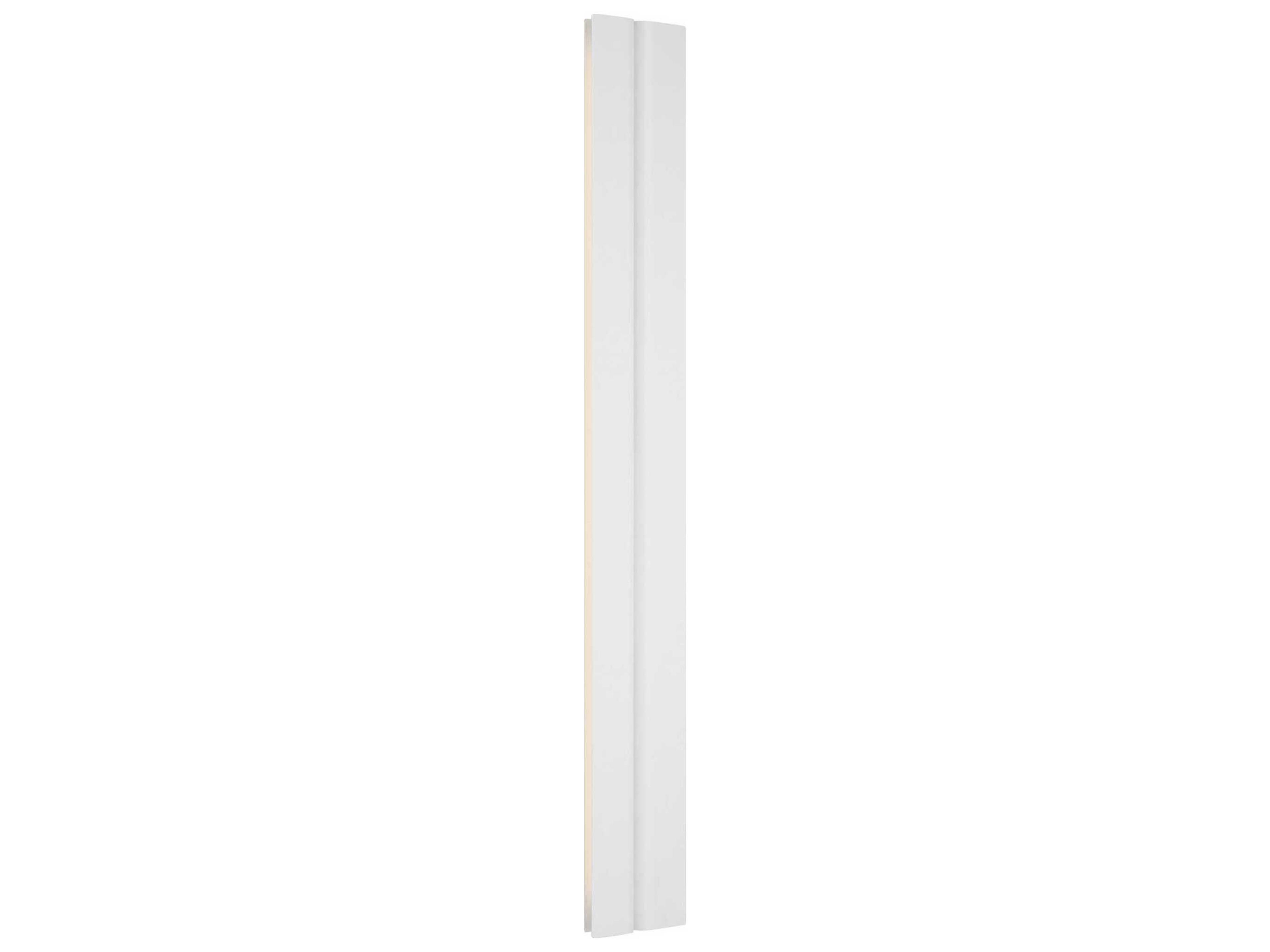 Cloak 1-Light Matte White Vanity Light